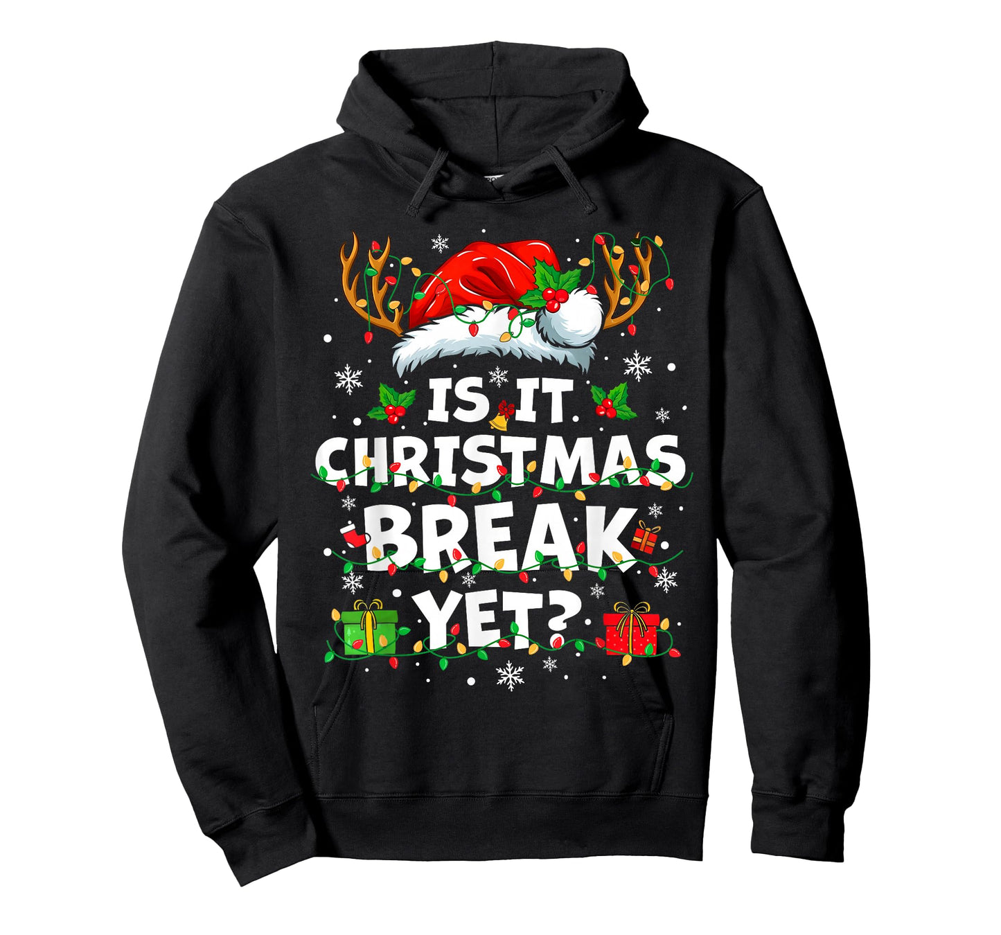 Funny Xmas Holiday is It Christmas Break Yet Teacher Women T-Shirt
