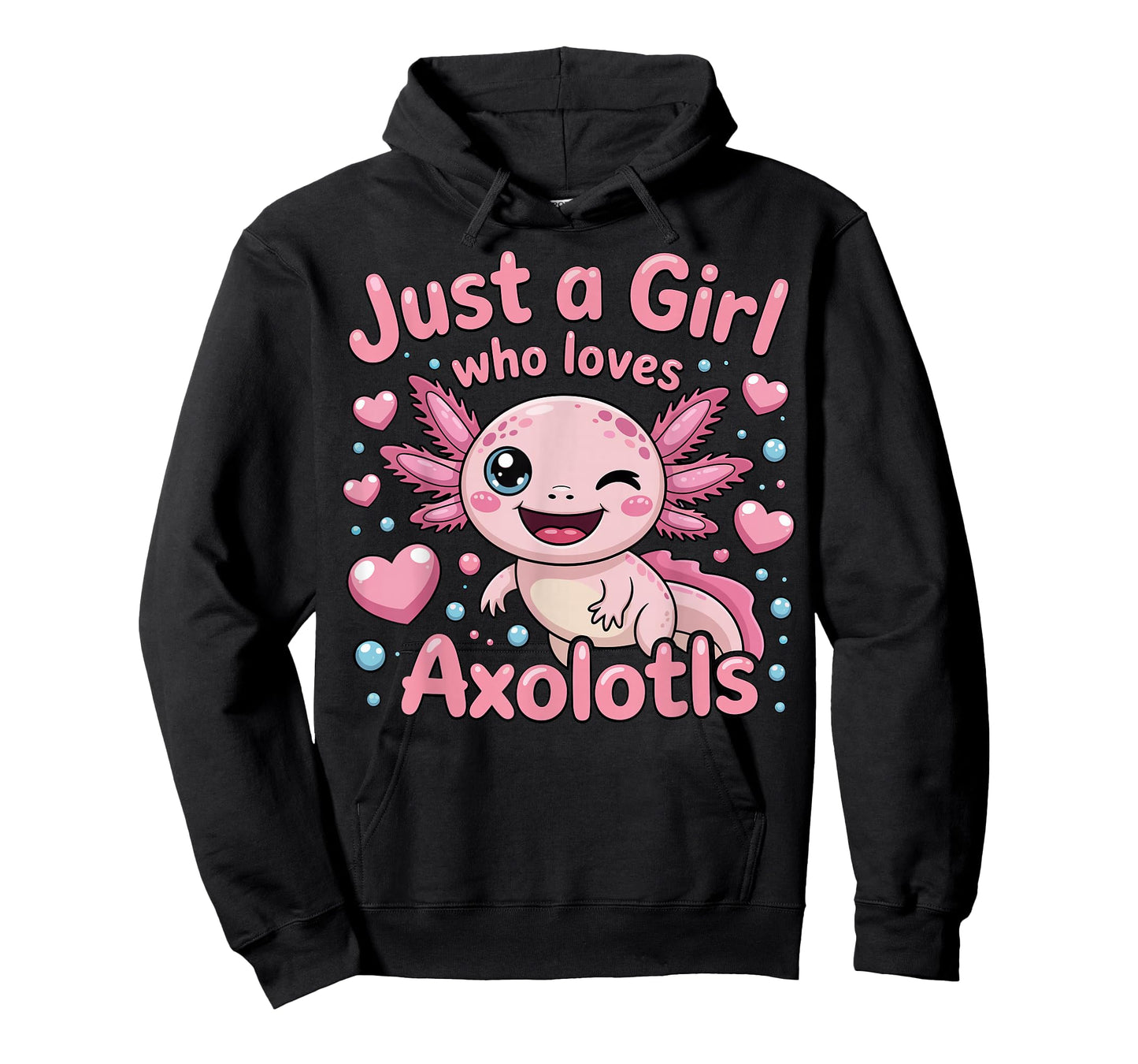 Axolotl Kawaii Just A Girl Who Loves Axolotls T-Shirt