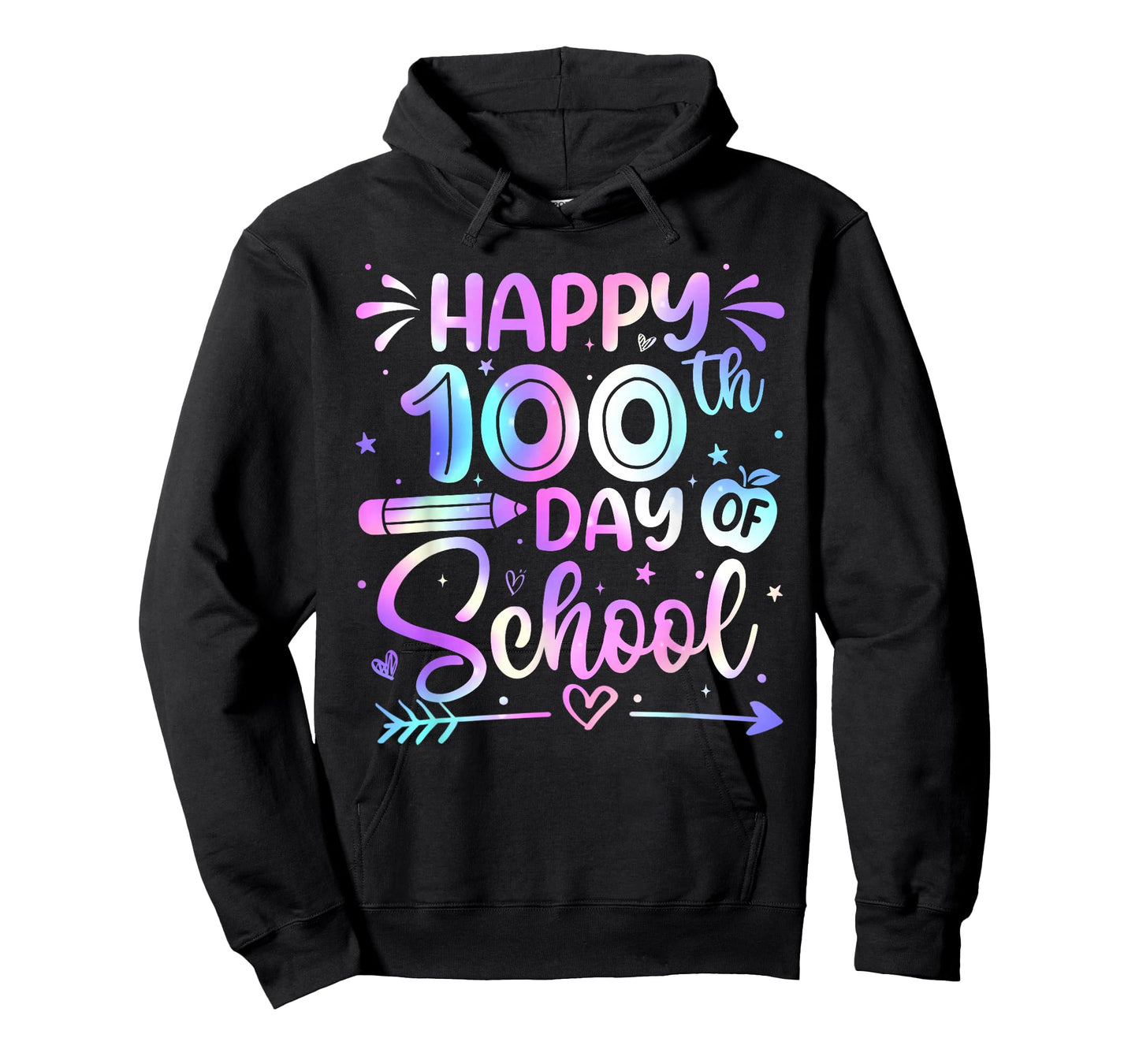 Happy 100th Day of School Shirts for Teacher Girls 100 Days T-Shirt