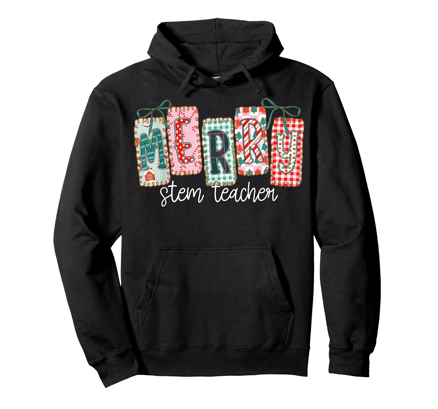 Merry STEM Teacher Christmas STEM Teaching Xmas Coquette T-Shirt
