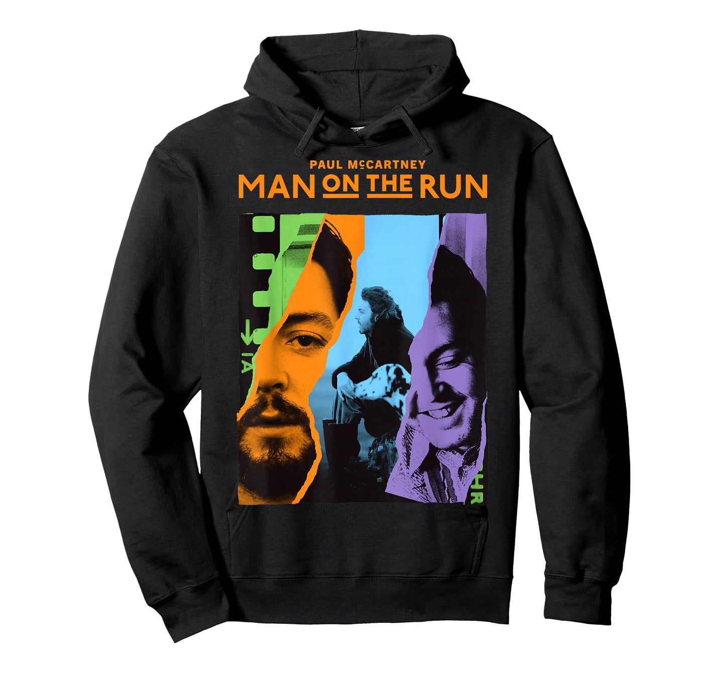 Official Exclusive Paul McCartney Man On The Run Filmstrip T-Shirt