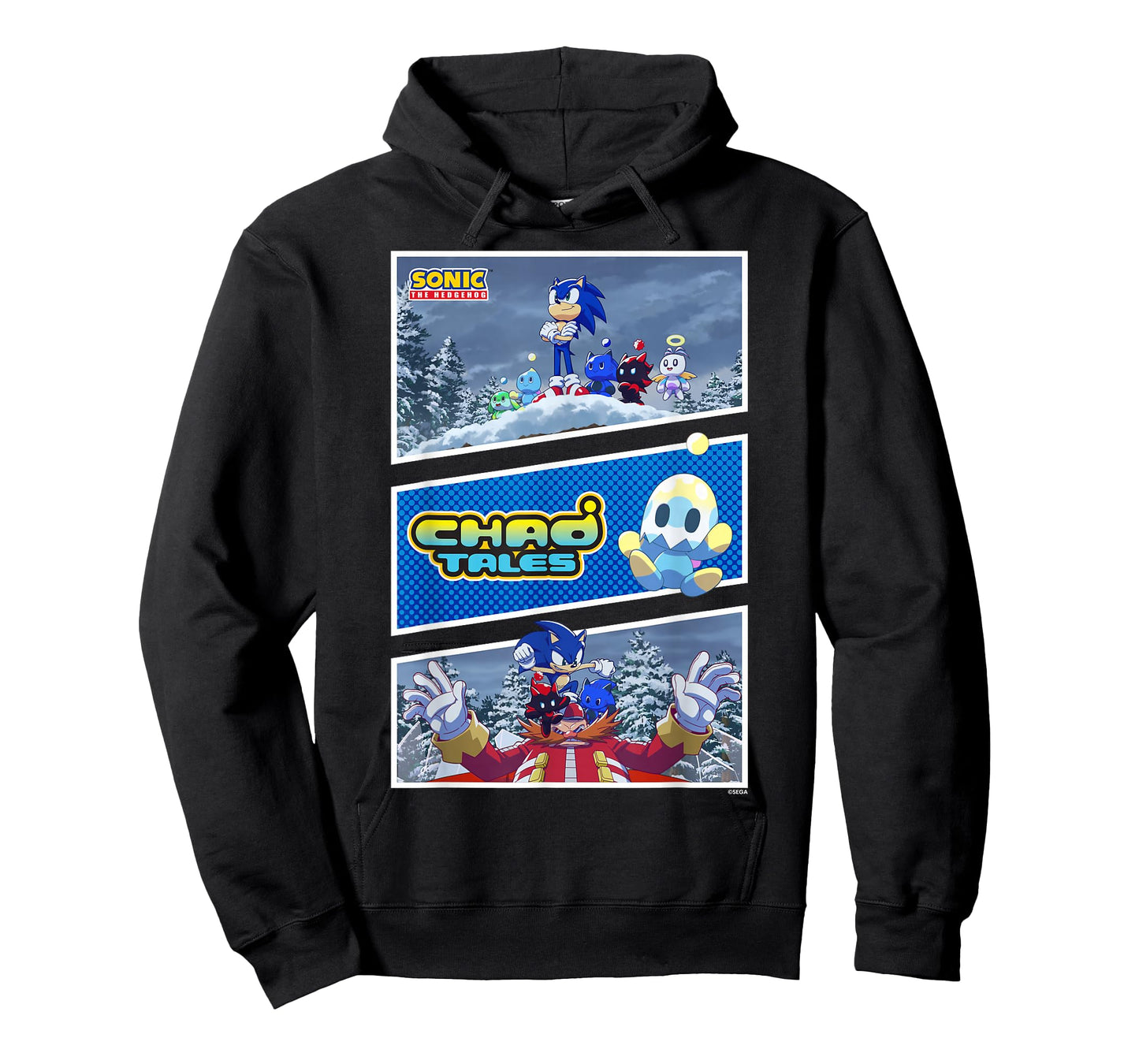 Sonic The Hedgehog - Chao Tales Sonic vs. Dr. Eggman T-Shirt