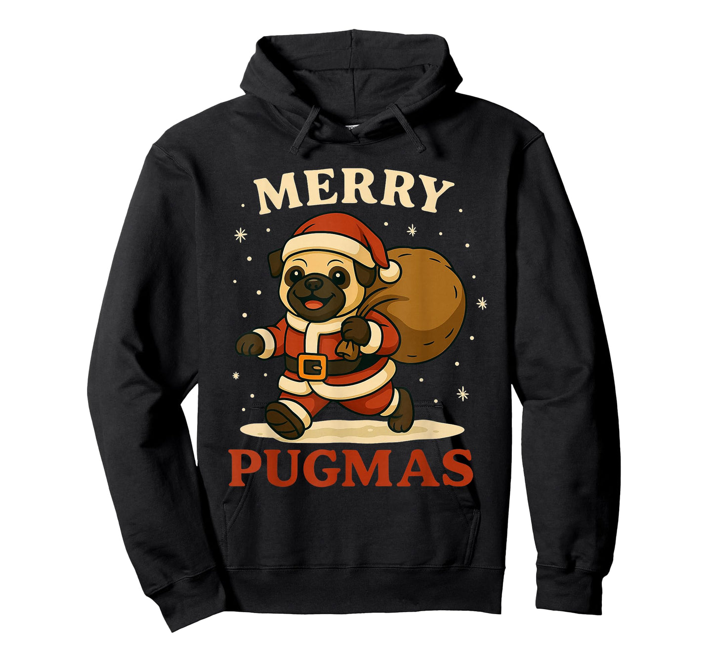 Merry Pugmas Tee Funny Cute Pug Dog Christmas for Snta Pug T-Shirt