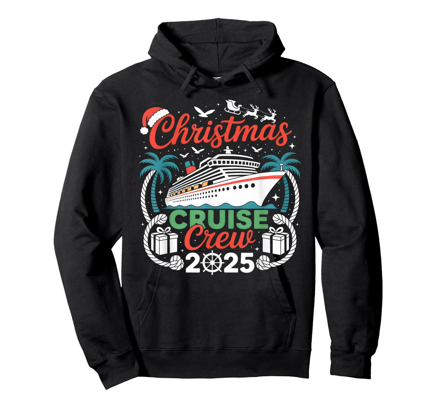 Christmas Cruise Crew 2025 Matching T-Shirt