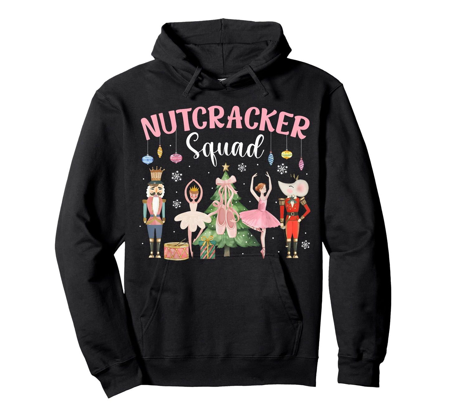 Christmas Nutcracker Squad Ballet Dance Women Kids Girls T-Shirt