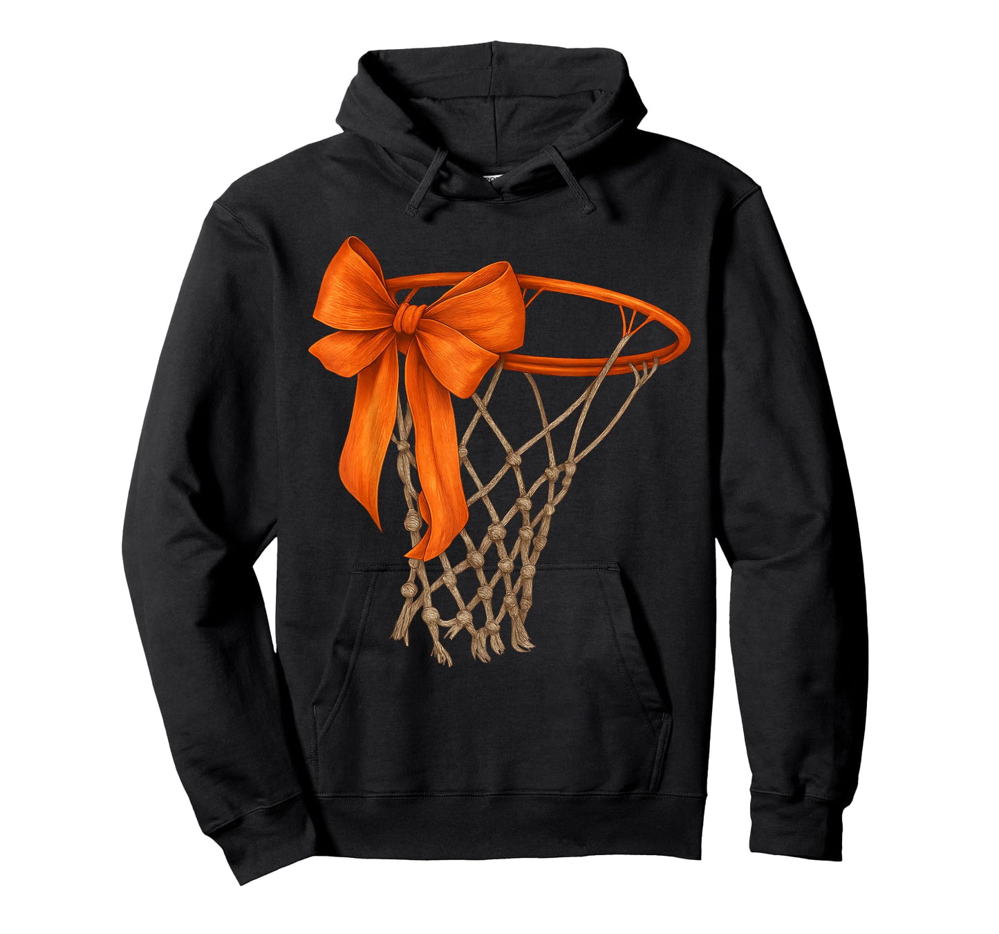 Basketball Hoop with Bow Cute Basketball Aesthetic T-Shirt