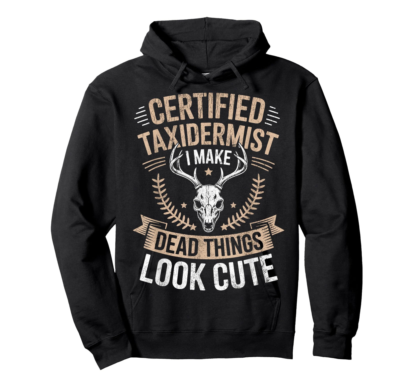 Dead Things Look Cute Taxidermist Animal Taxidermy T-Shirt