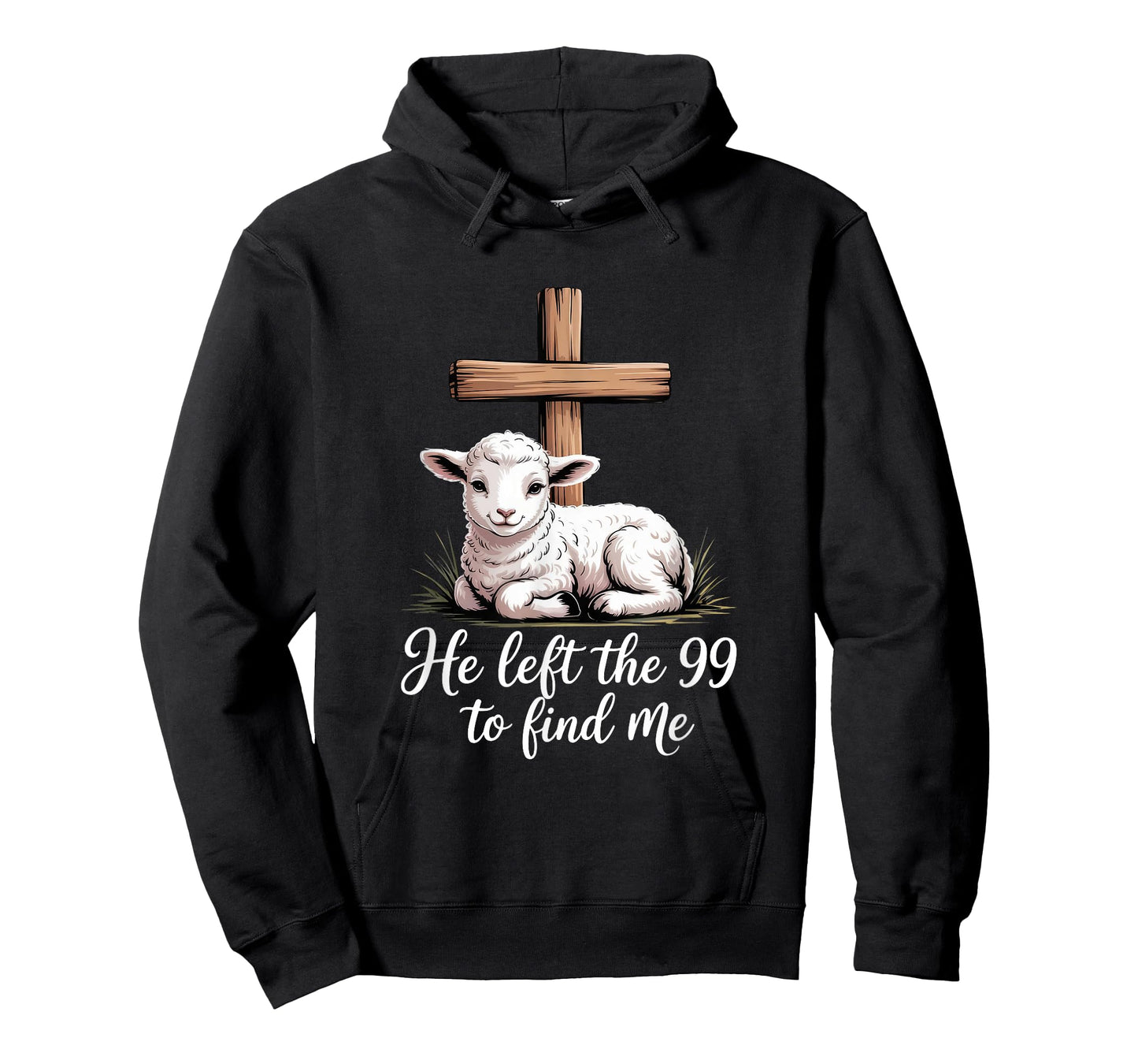 He Left The 99 to Find Me for Lover Sheep Christian T-Shirt