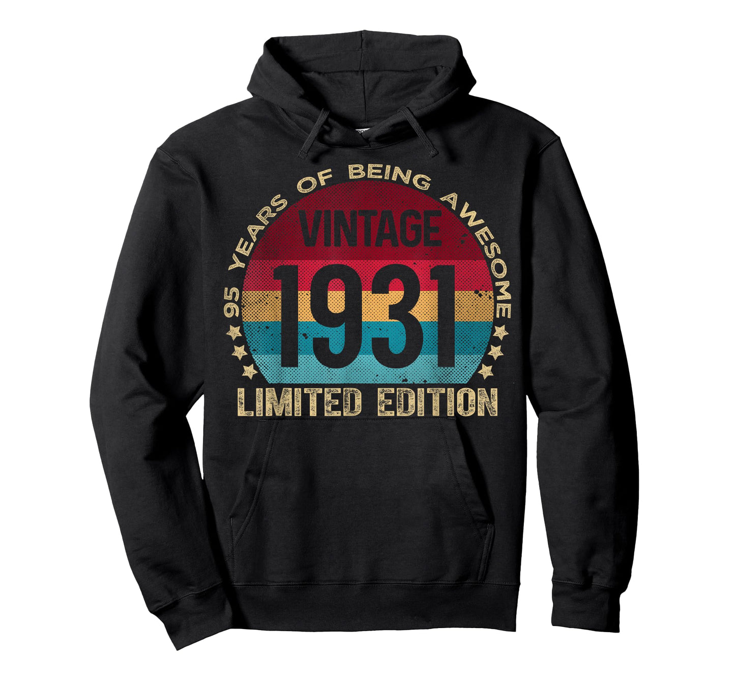 95 Year Old Gifts Vintage 1931 Limited Edition 95th Birthday T-Shirt