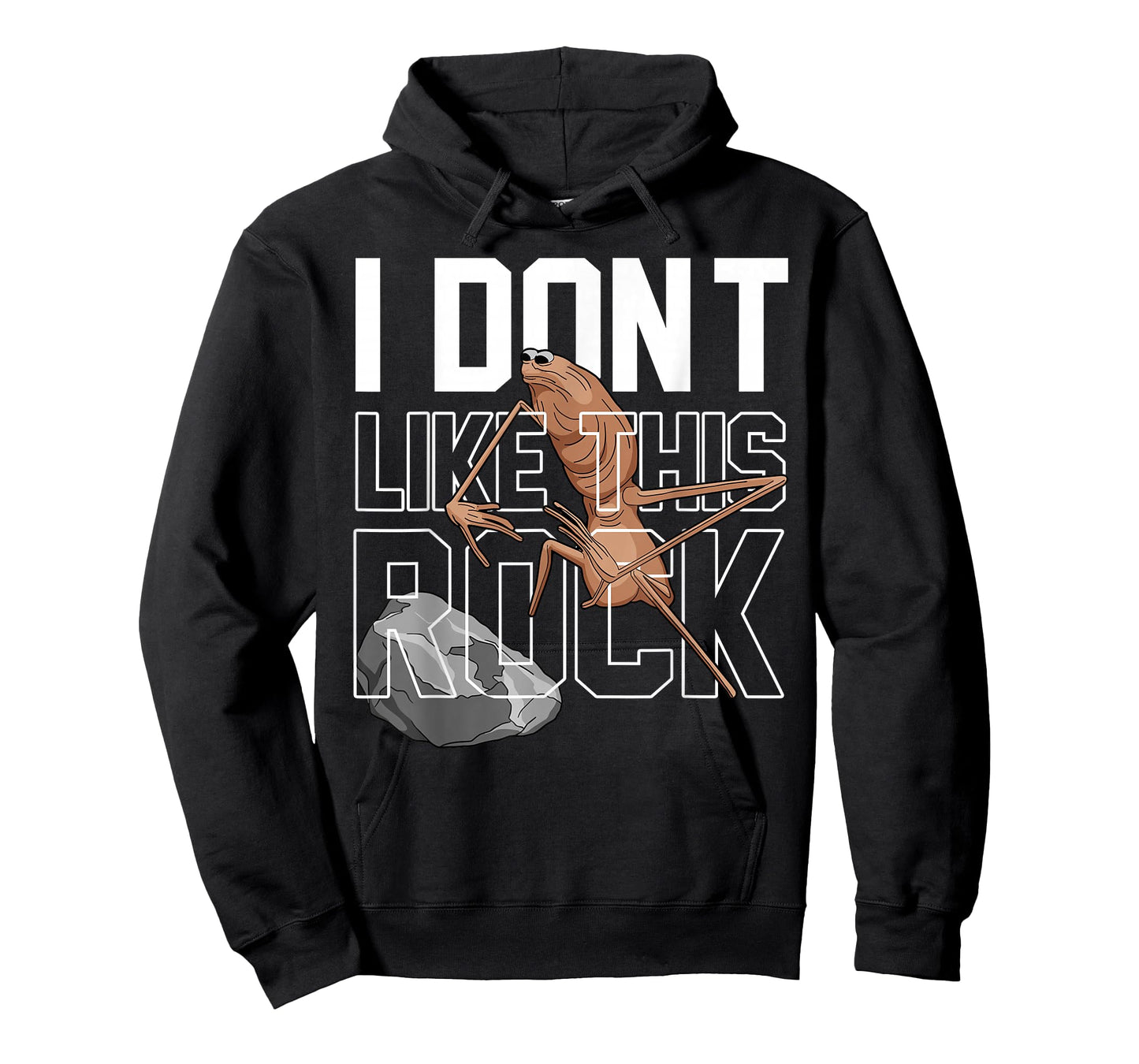 Marcus The Worm I Don't Like This Rock Funny Meme Brain Rot T-Shirt