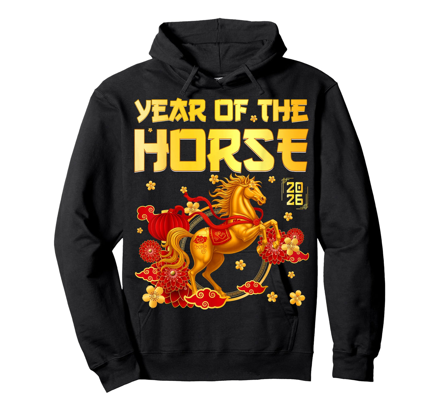 Year of The Horse 2026 Decoration Chinese New Year Men Women T-Shirt