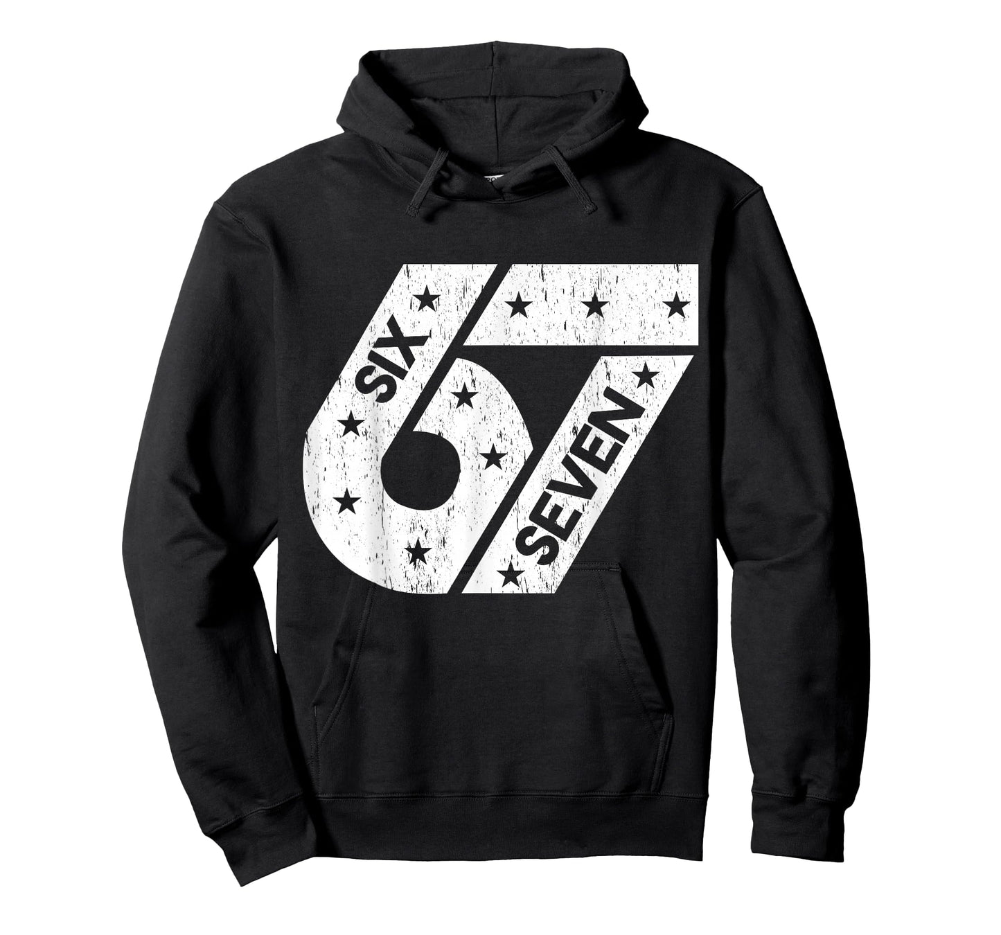 Funny Six Seven 6 7 Meme Gen Alpha Slang Costume Matching T-Shirt