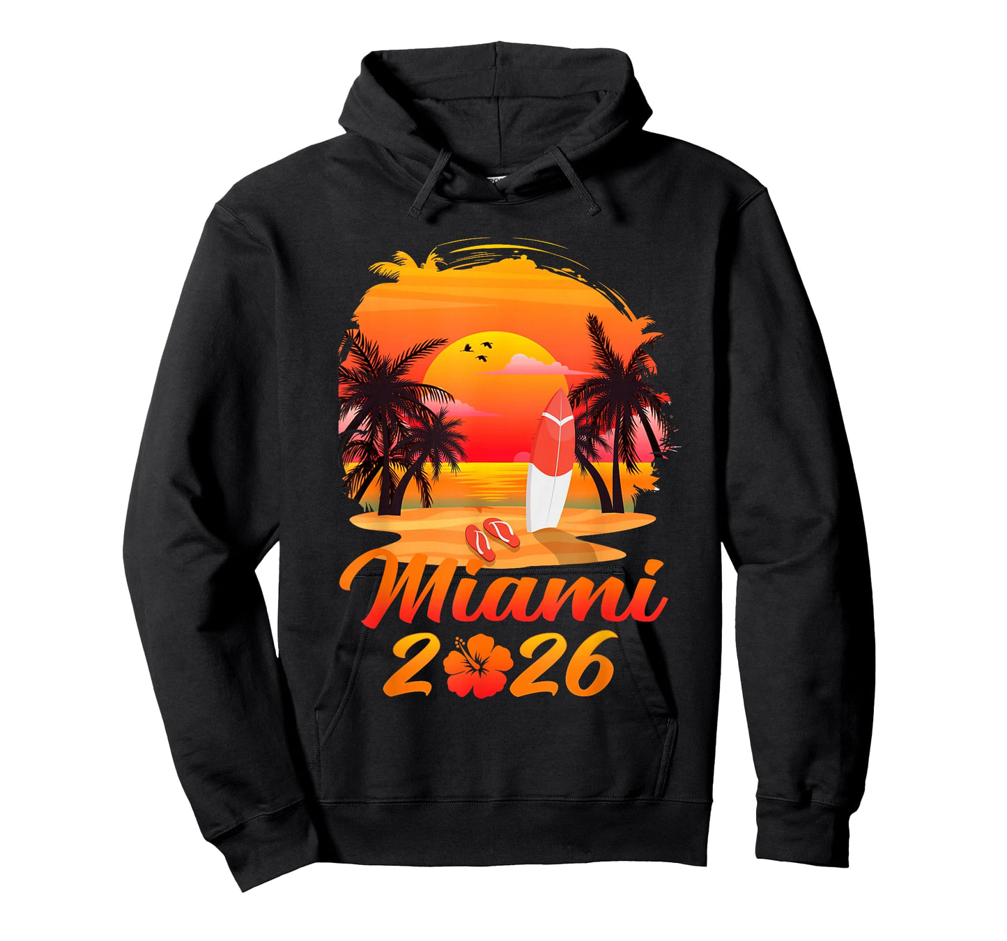 Miami 2026 Beach Family Summer Vacay Matching T-Shirt