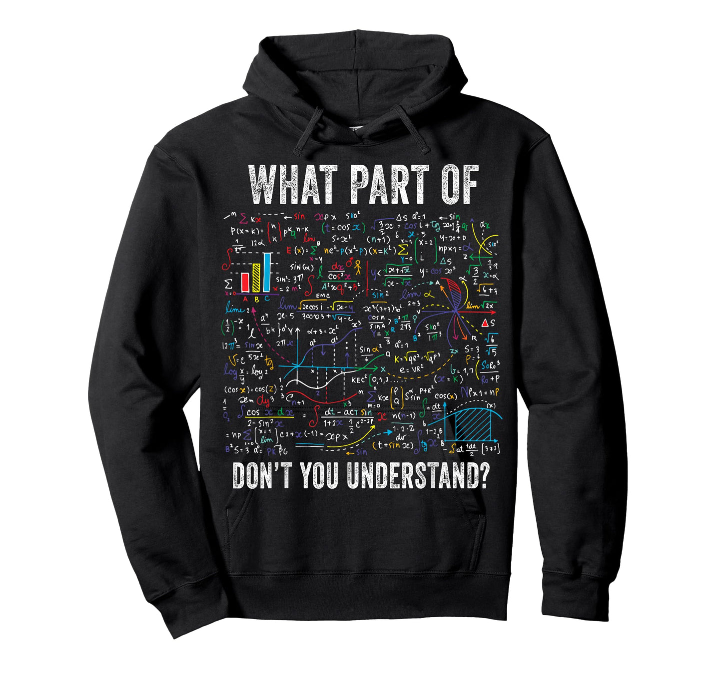 What Part of Don’t You Understand Funny Math Sarcastic T-Shirt