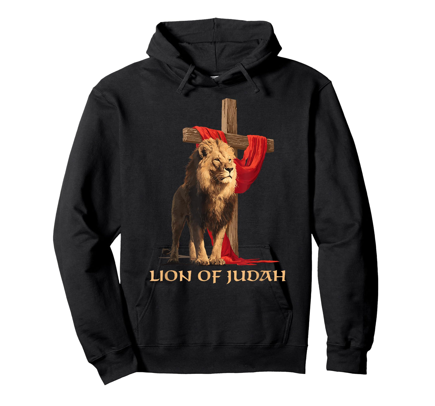 Lion of Judah Christian Faith Cross T-Shirt