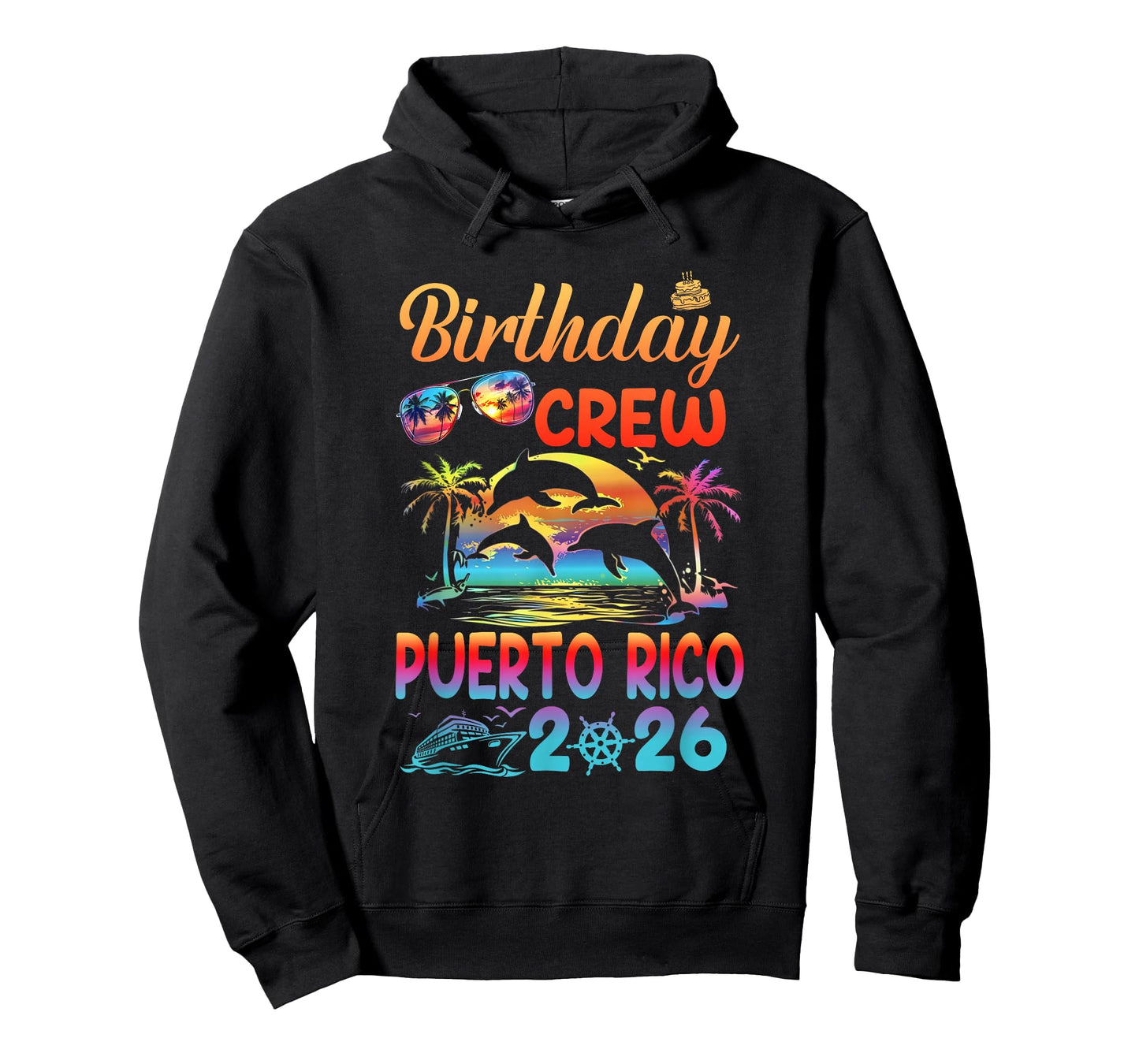 Puerto Rico Birthday Trip Vacation 2026 Matching Group T-Shirt