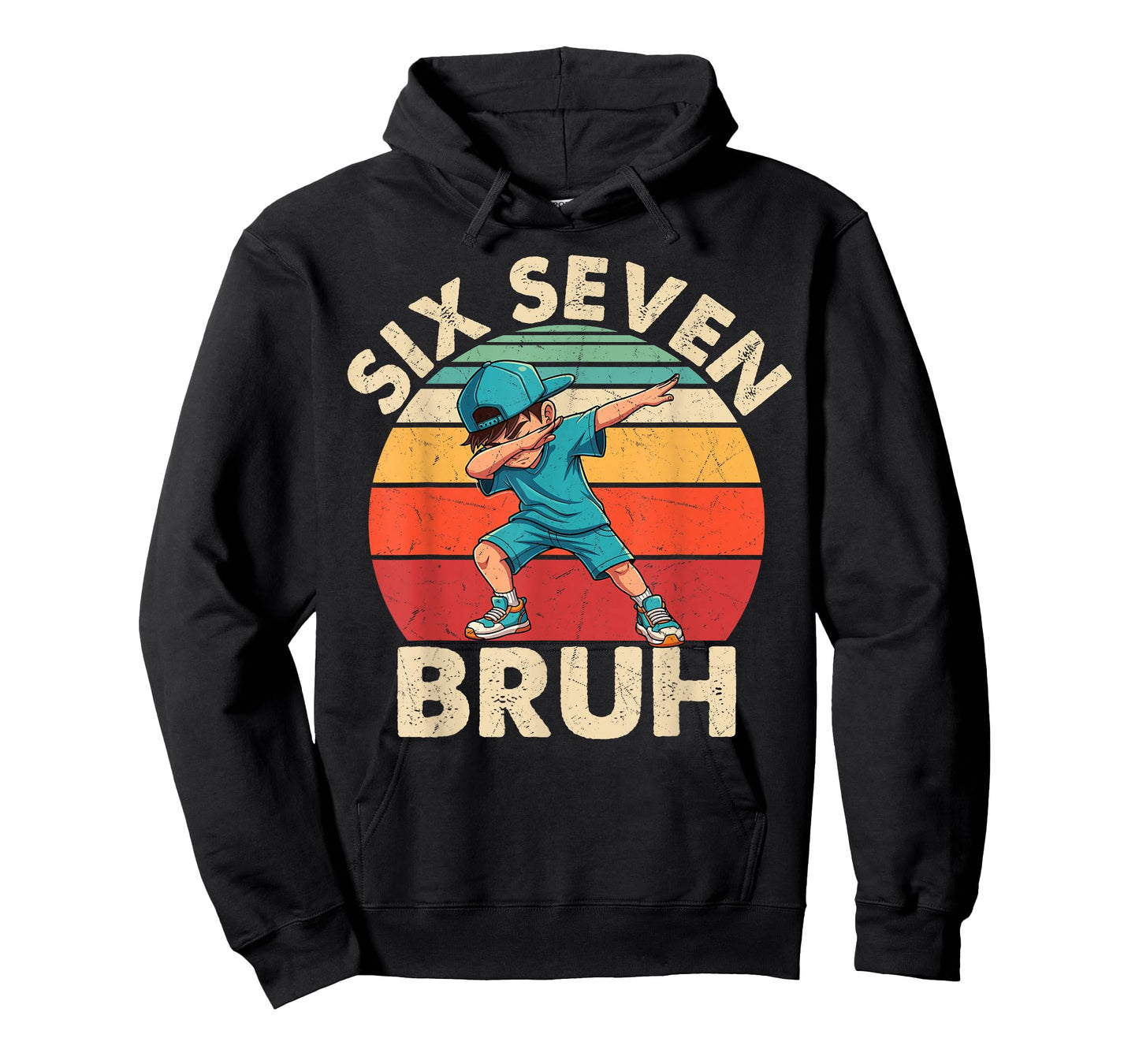 Funny 67 Meme Boys Kids 6 7 Numbers Dabbing Six Seven Bruh T-Shirt