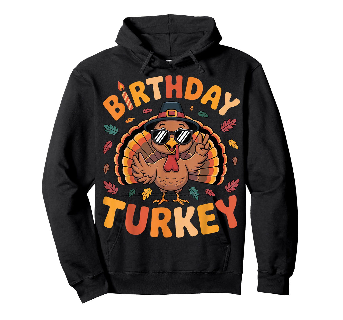 Thanksgiving Birthday Turkey Birthday Party Toddler Boy Girl T-Shirt