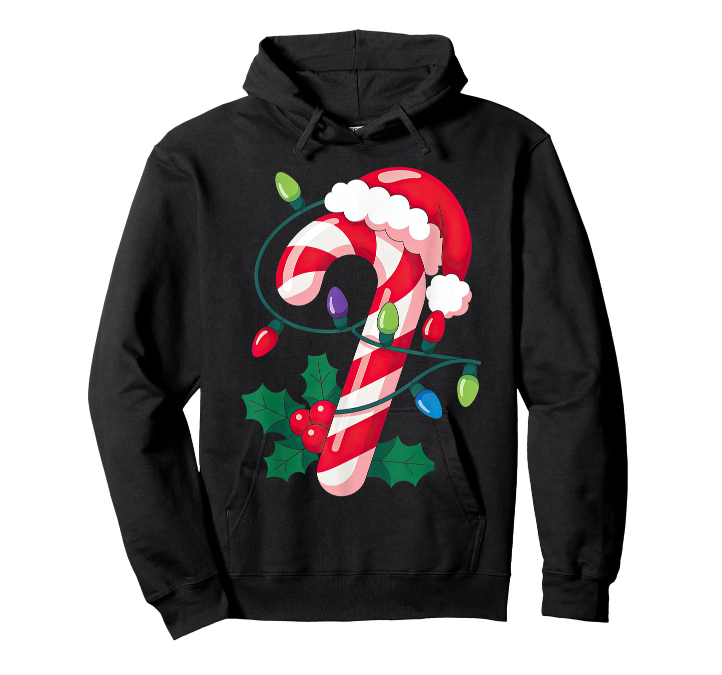 Candy Cane Christmas Design for Boys Girls Kids Adults T-Shirt