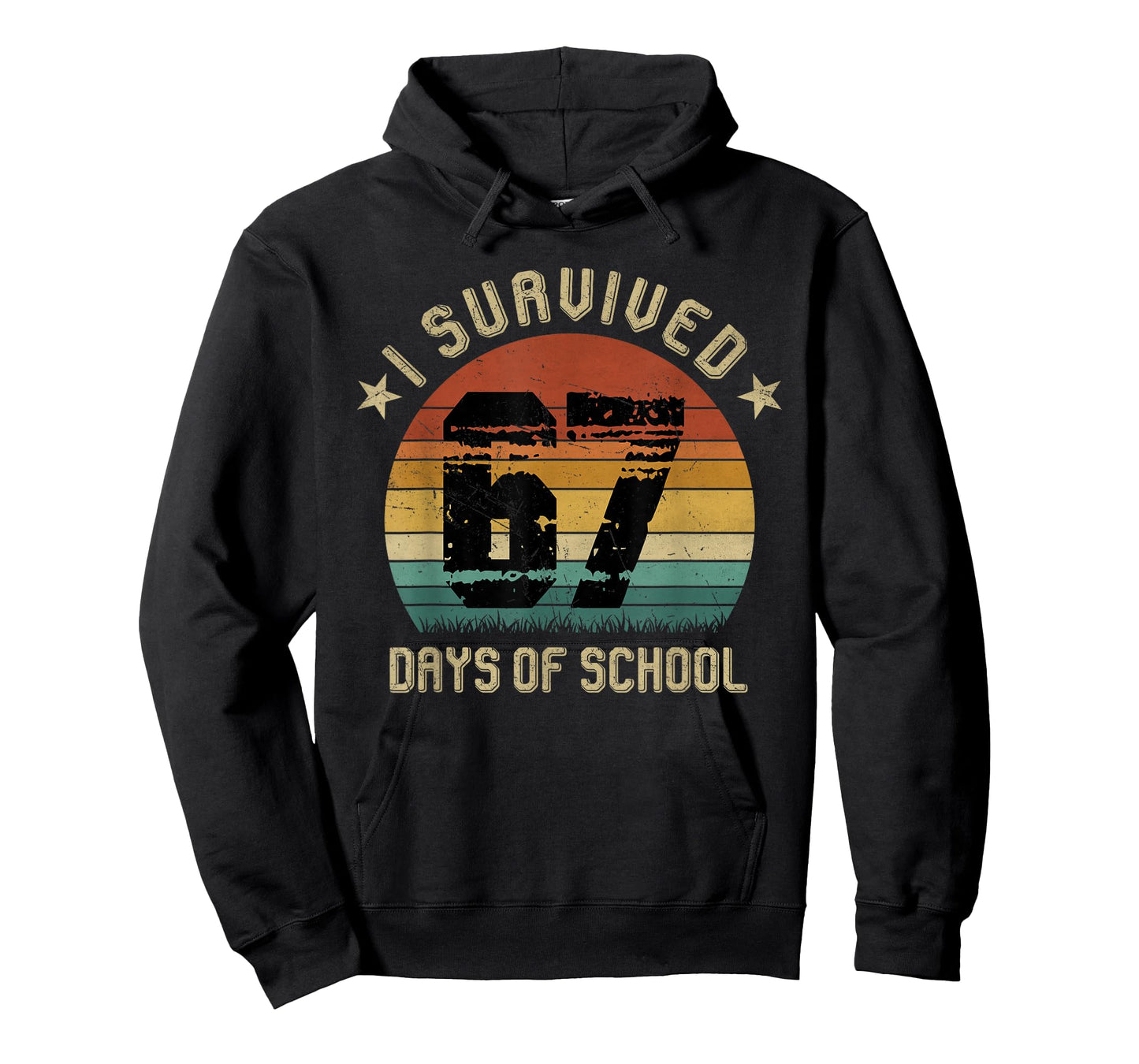 I Survived 67 Days of School Six Seven Teachers Students T-Shirt