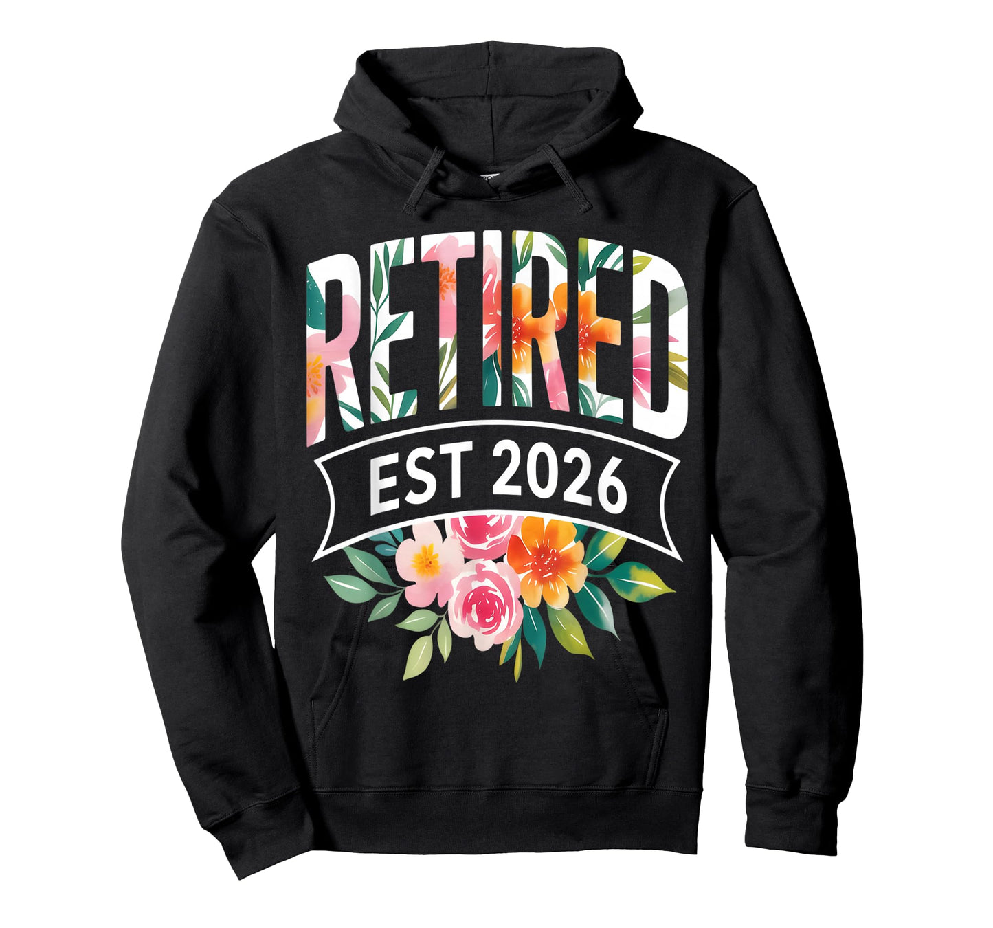 This Girl is Retired Est 2026 Women Retirement Floral Design T-Shirt