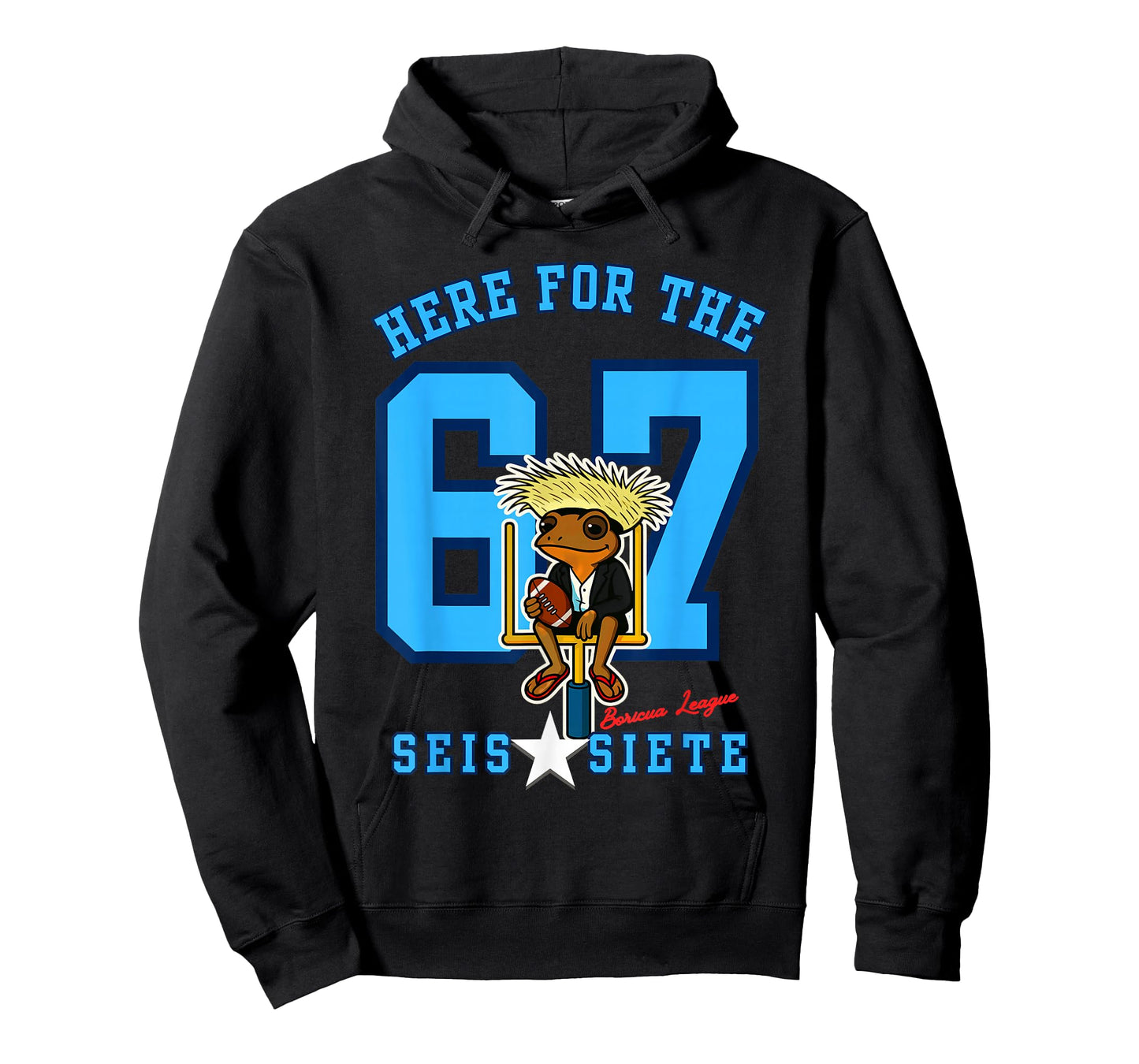 Coqui Puerto Rico Game Day Football Here for The SEIS Siete T-Shirt