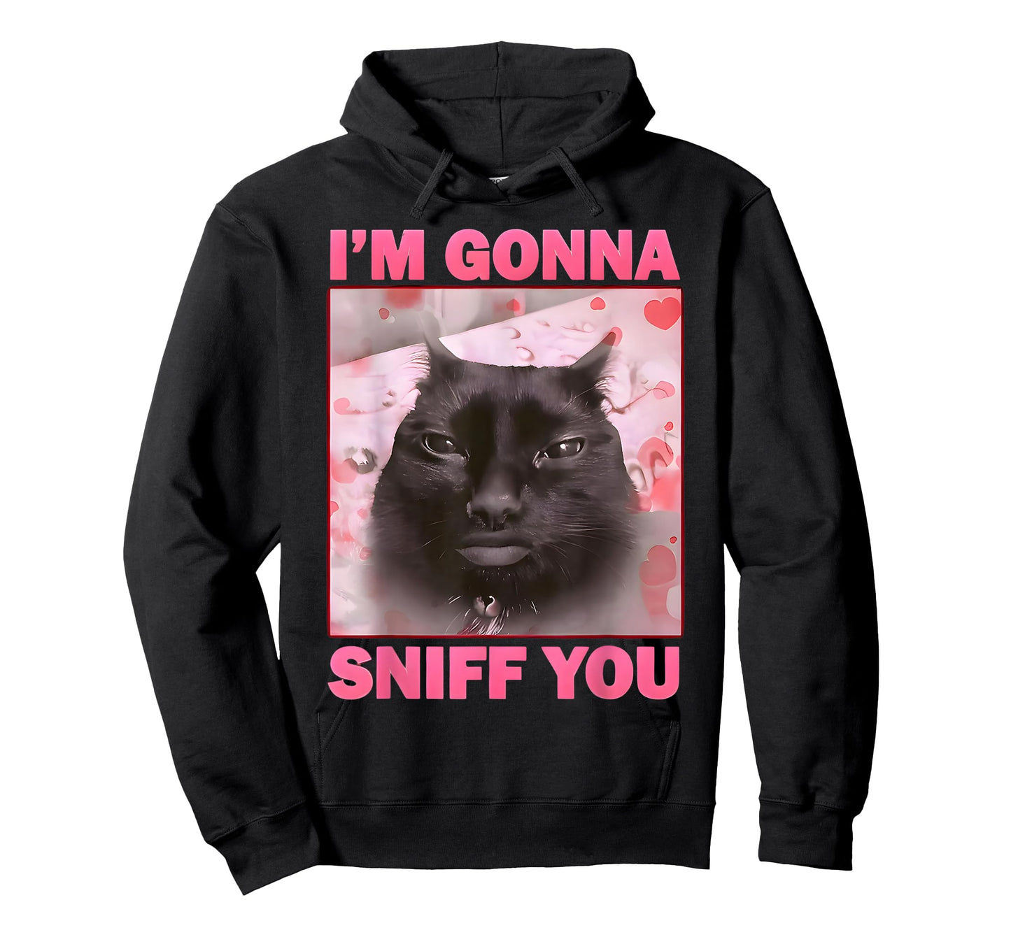 I'm Gonna Sniff You Funny Brainrot Cats Meme for Woman Man T-Shirt
