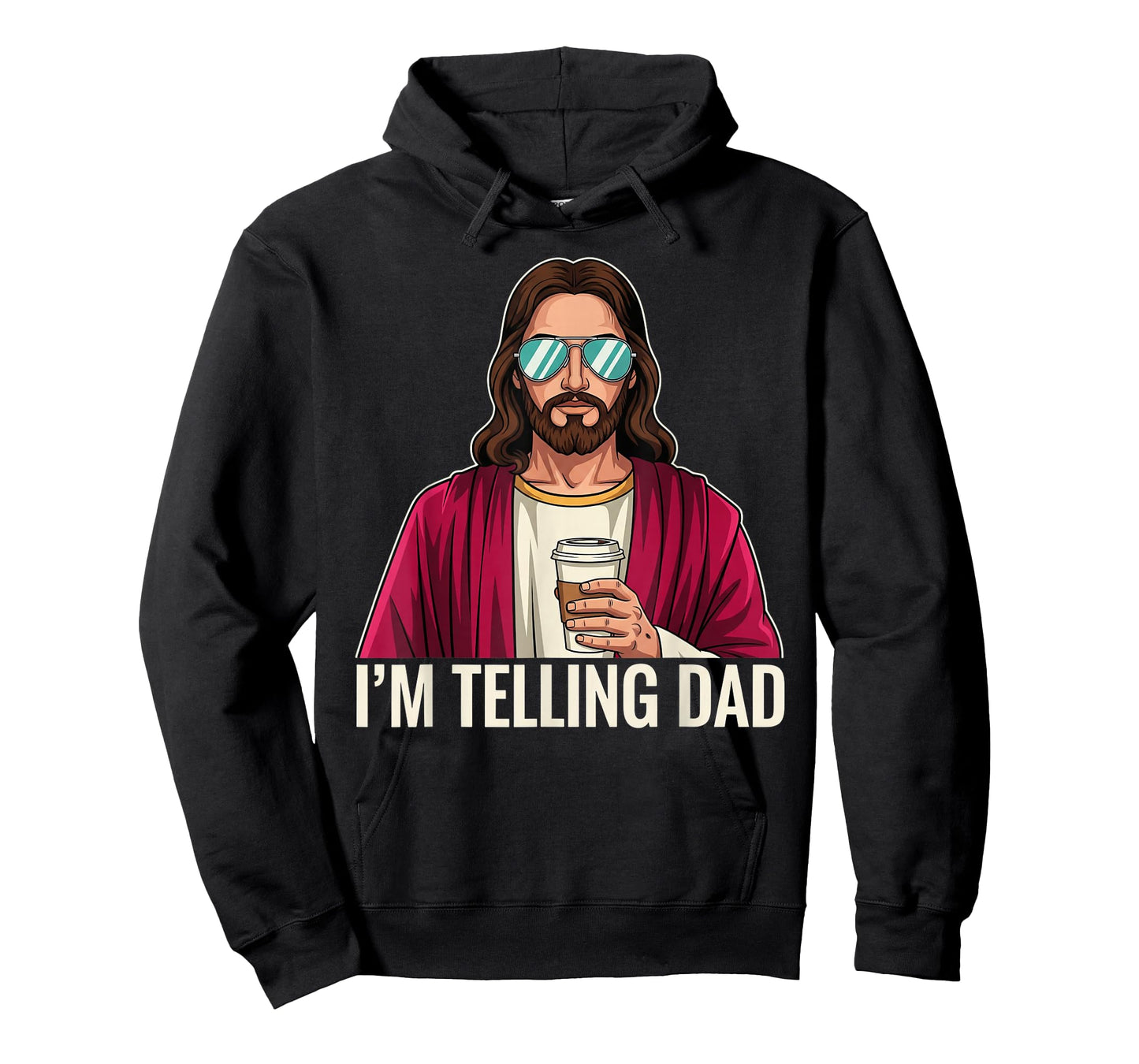 I'm Telling Dad Funny Religious Christian Jesus Meme T-Shirt