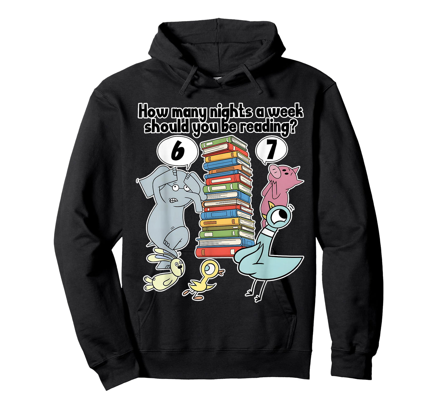 Funny Kids How Many Nights A Week Should You Be Reading 6 7 T-Shirt