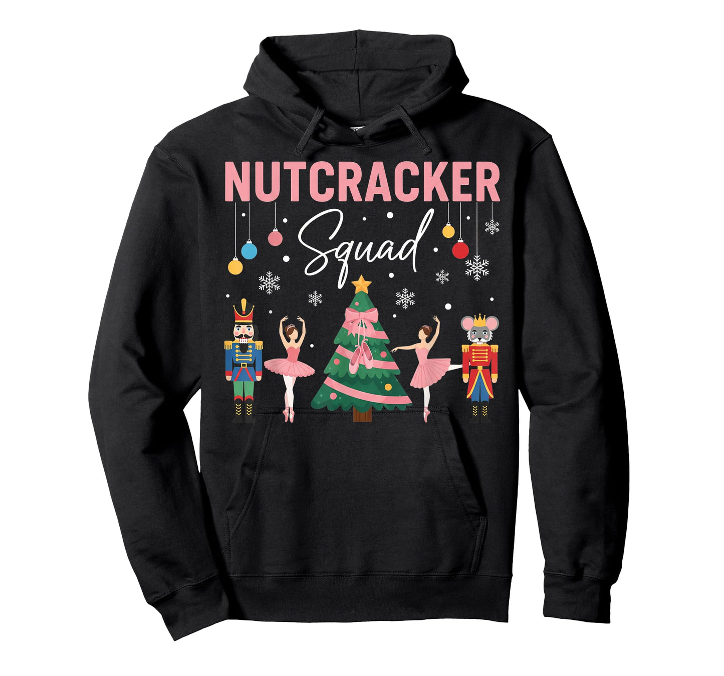 Christmas Nutcracker Squad Ballet Dance Women Kids Girls T-Shirt