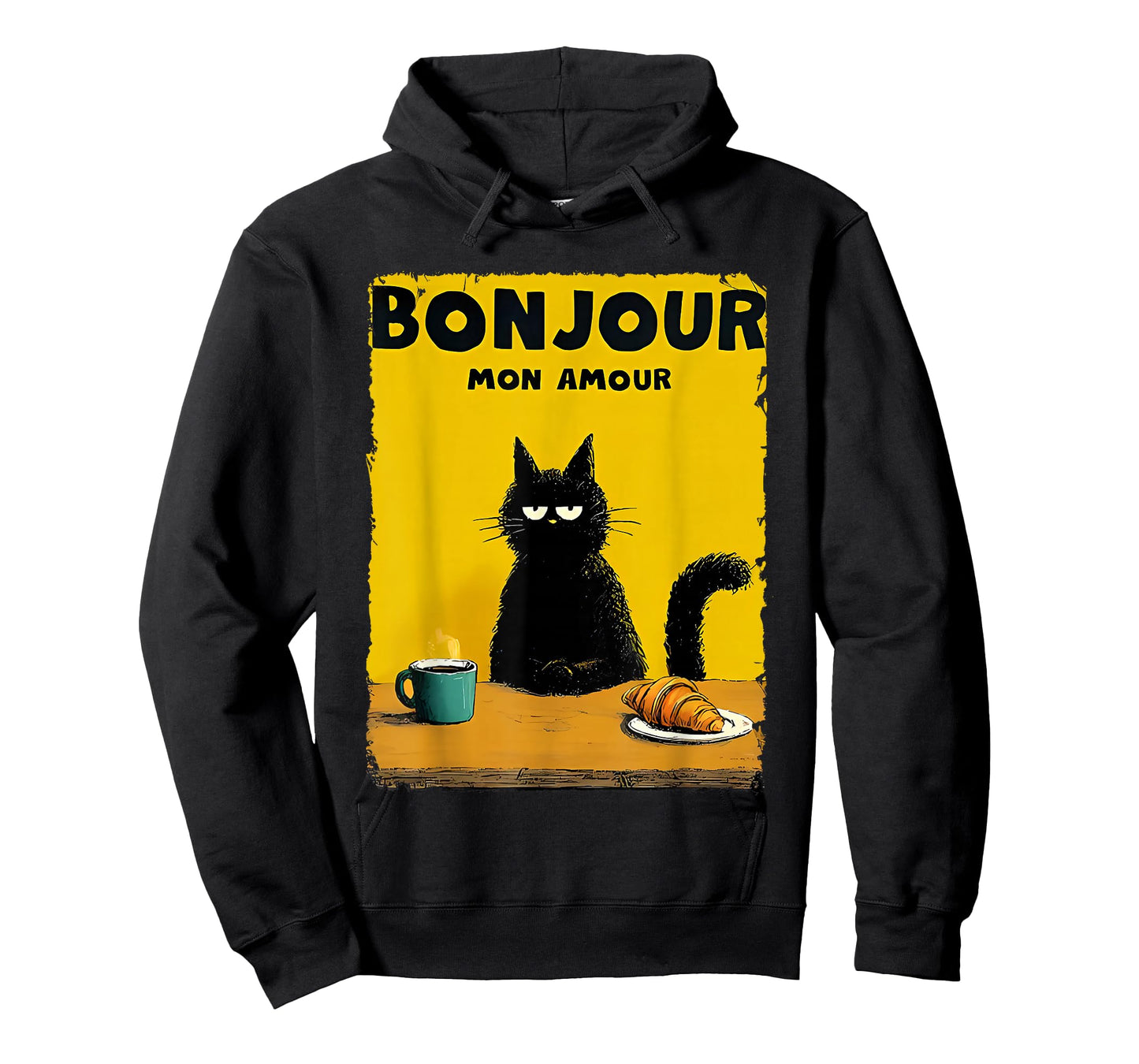 Bonjour mon Amour cat T-Shirt