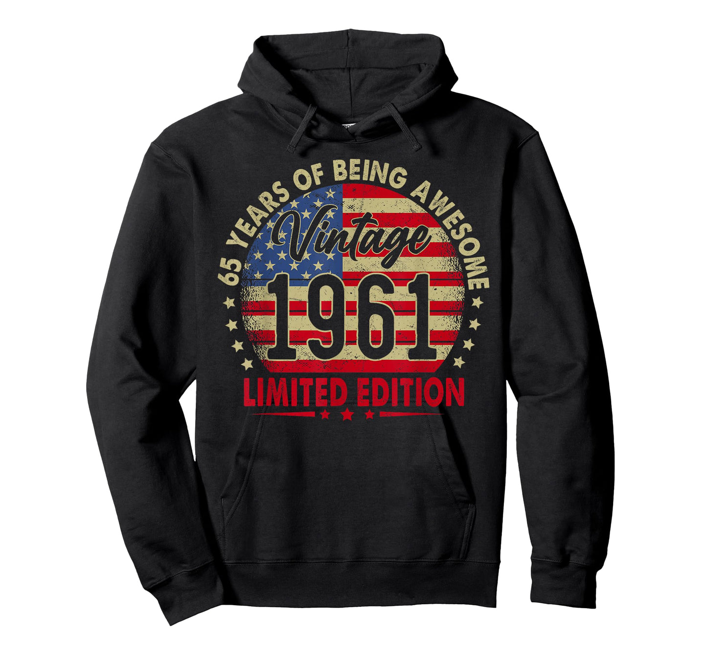 Vintage 1961 Limited Edition 65th Birthday 65 Years Old T-Shirt