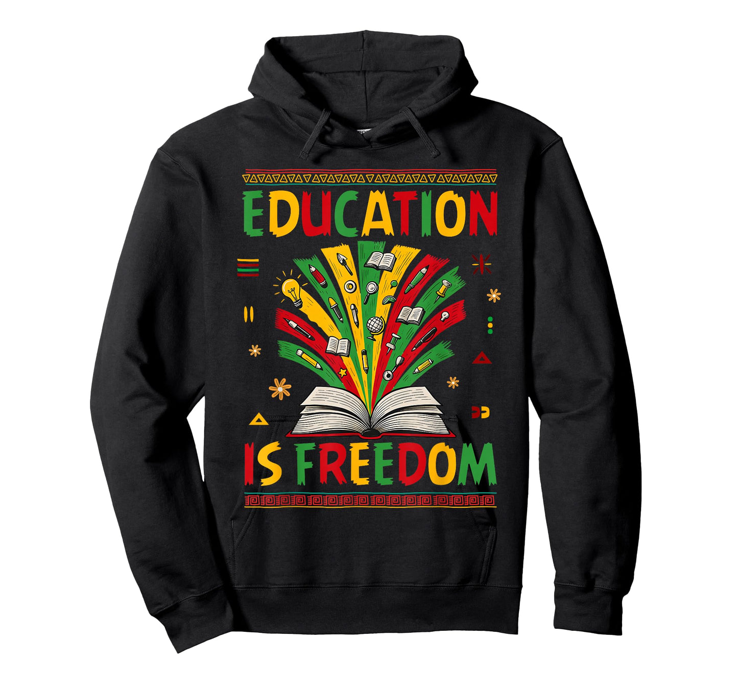 Education is Freedom Books Lover Black History Month T-Shirt