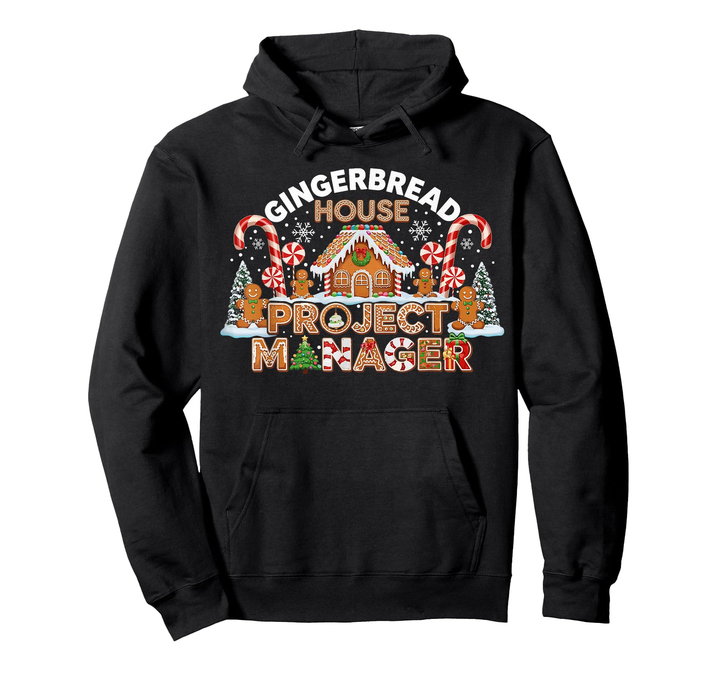 Gingerbread Man Costume, Gingerbread House Project Manager T-Shirt