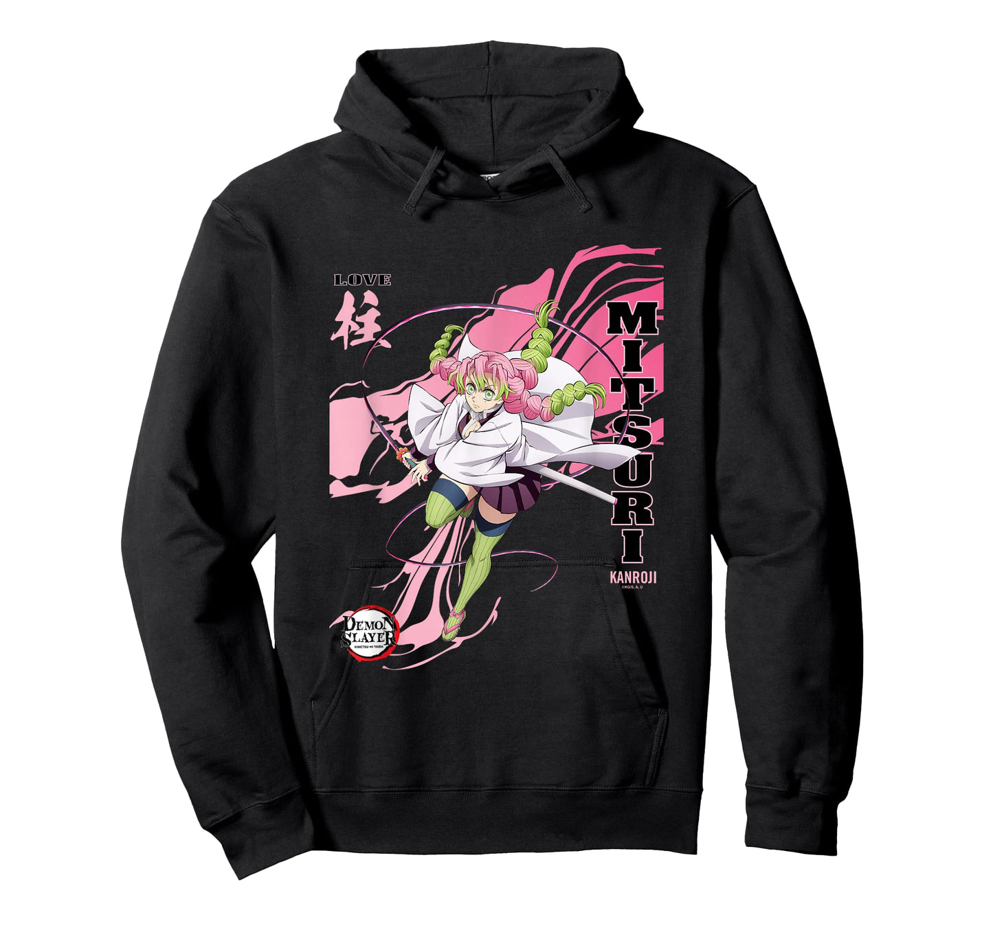 Demon Slayer: Infinty Castle Mitsuri Girl Love Hashira T-Shirt