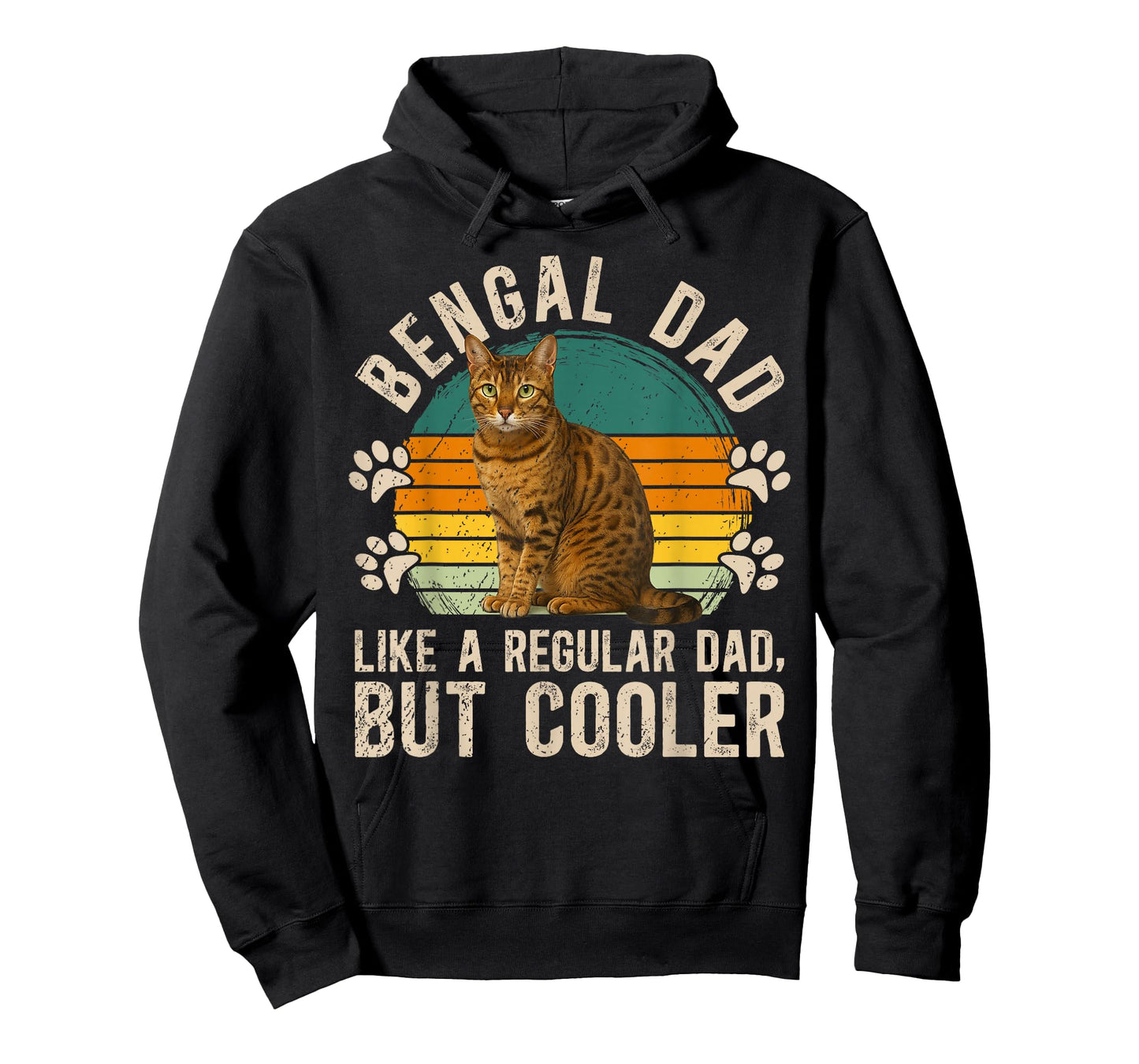 Bengal Cat Dad Definition Bengal Cat Owner T-Shirt