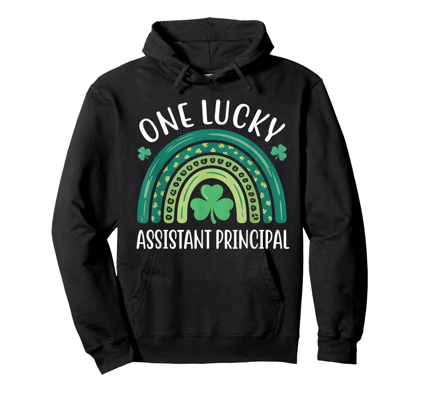 One Lucky Assistant Principal St Patricks Day Women Rainbow T-Shirt