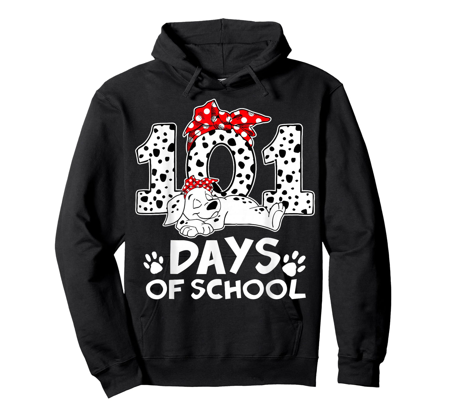 100 Days of School Dalmatian Dog Teachers Boys Girls Kids T-Shirt