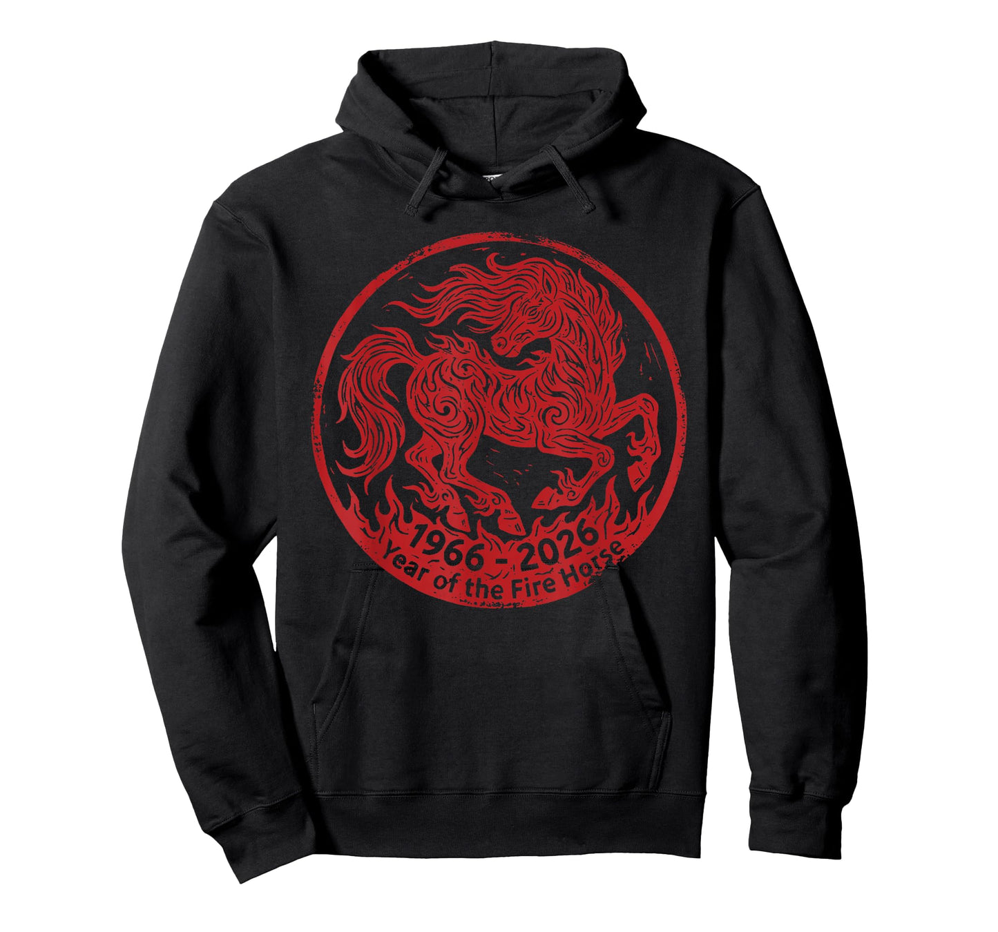 1966 2026 Year of The Fire Horse 60th Birthday Zodiac T-Shirt