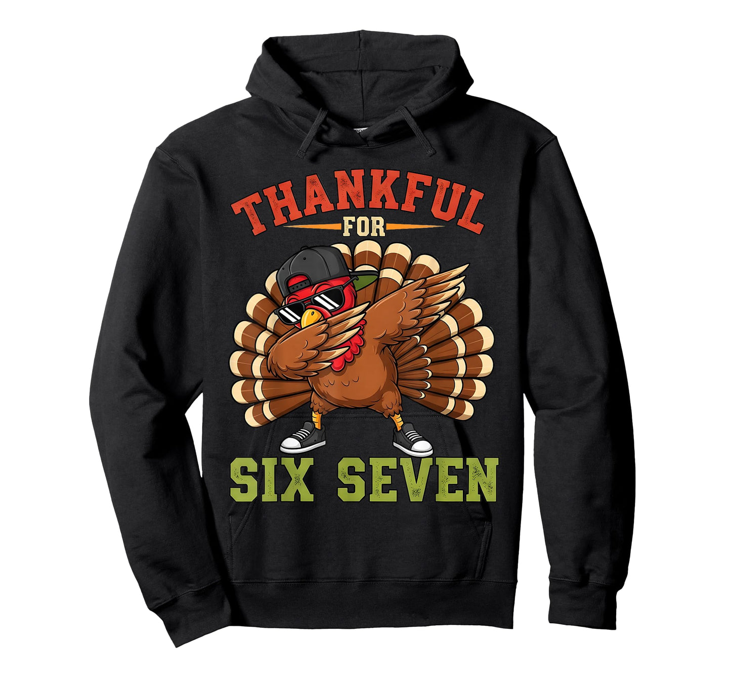 67 Thanksgiving Meme Funny Thankful Turkey Dabbing T-Shirt