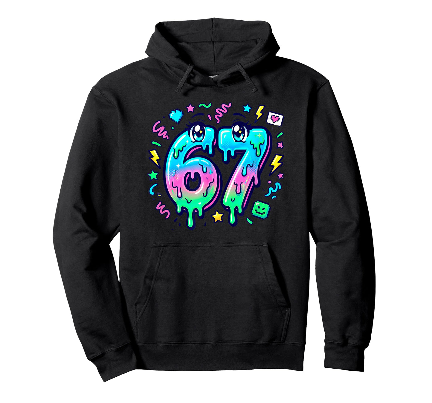 67 Kawaii Brainrot Design T-Shirt