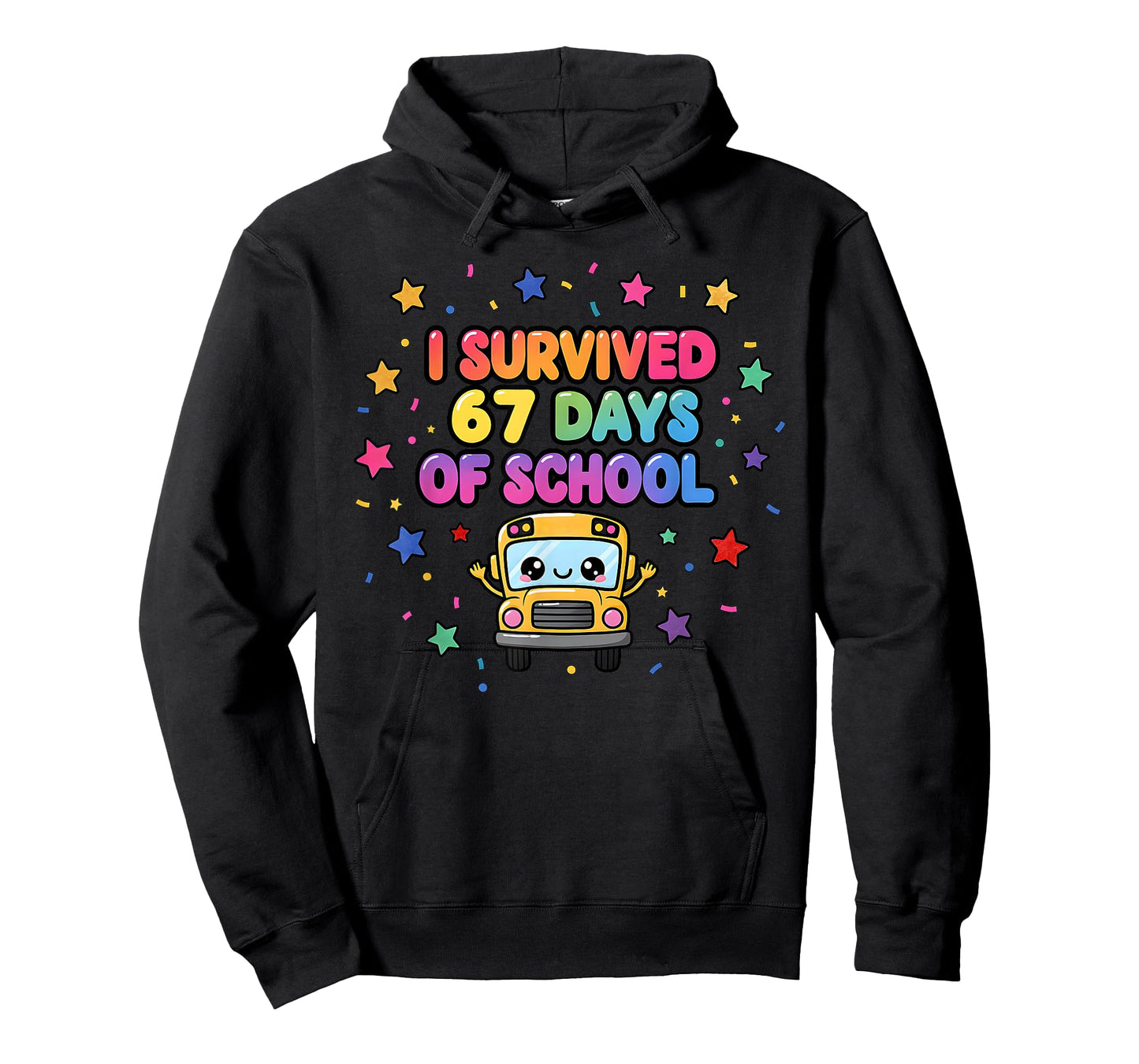 I Survived 67 Days of School Funny Kids Teacher Gifts T-Shirt