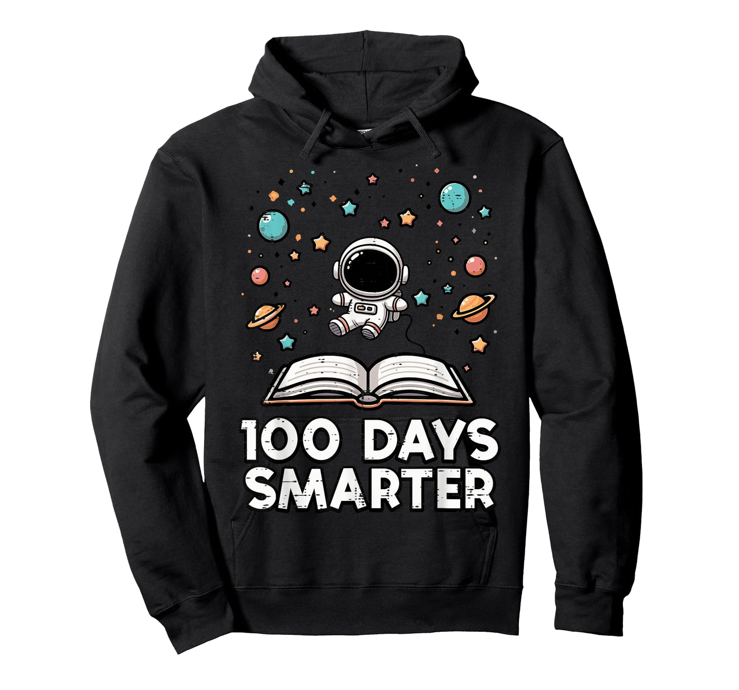 100 Days Smarter Astronaut Book 100th Day Girls Kids Women T-Shirt