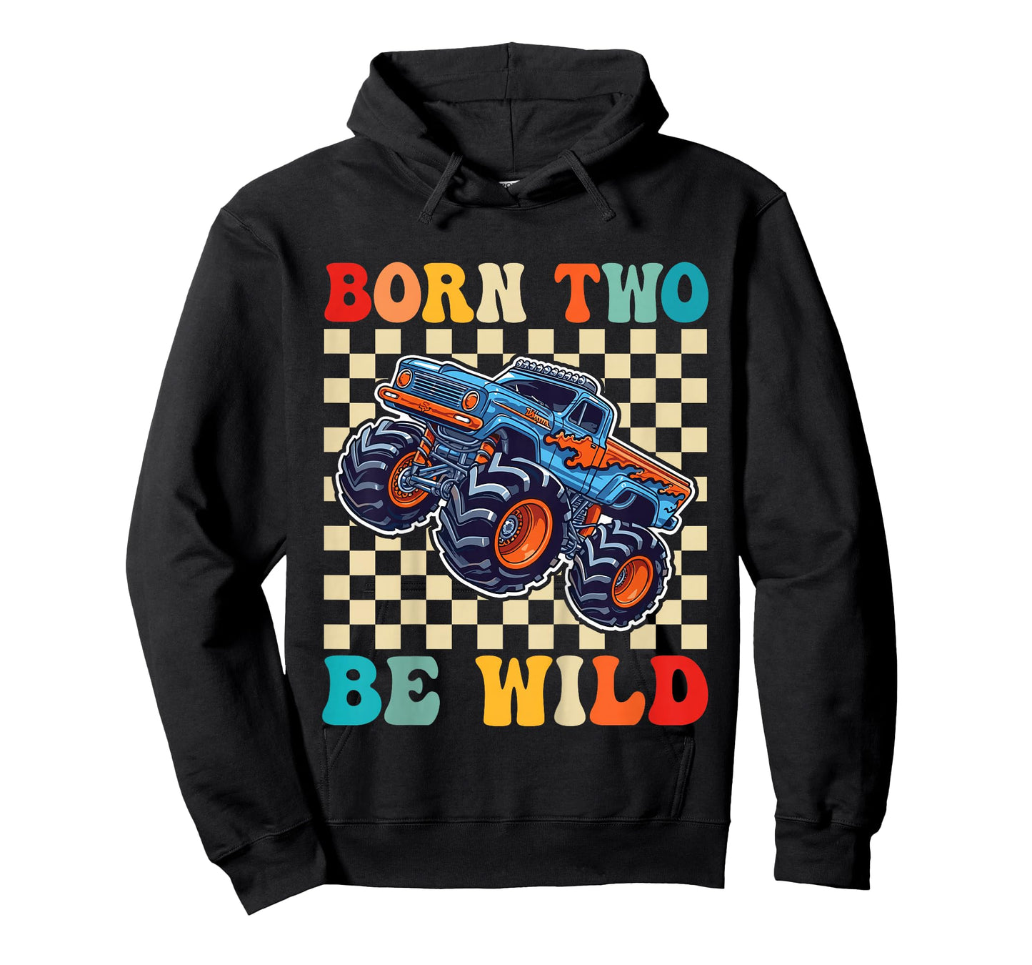 2nd Birthday Monster Truck 2 Year Old Boys 2nd Party T-Shirt