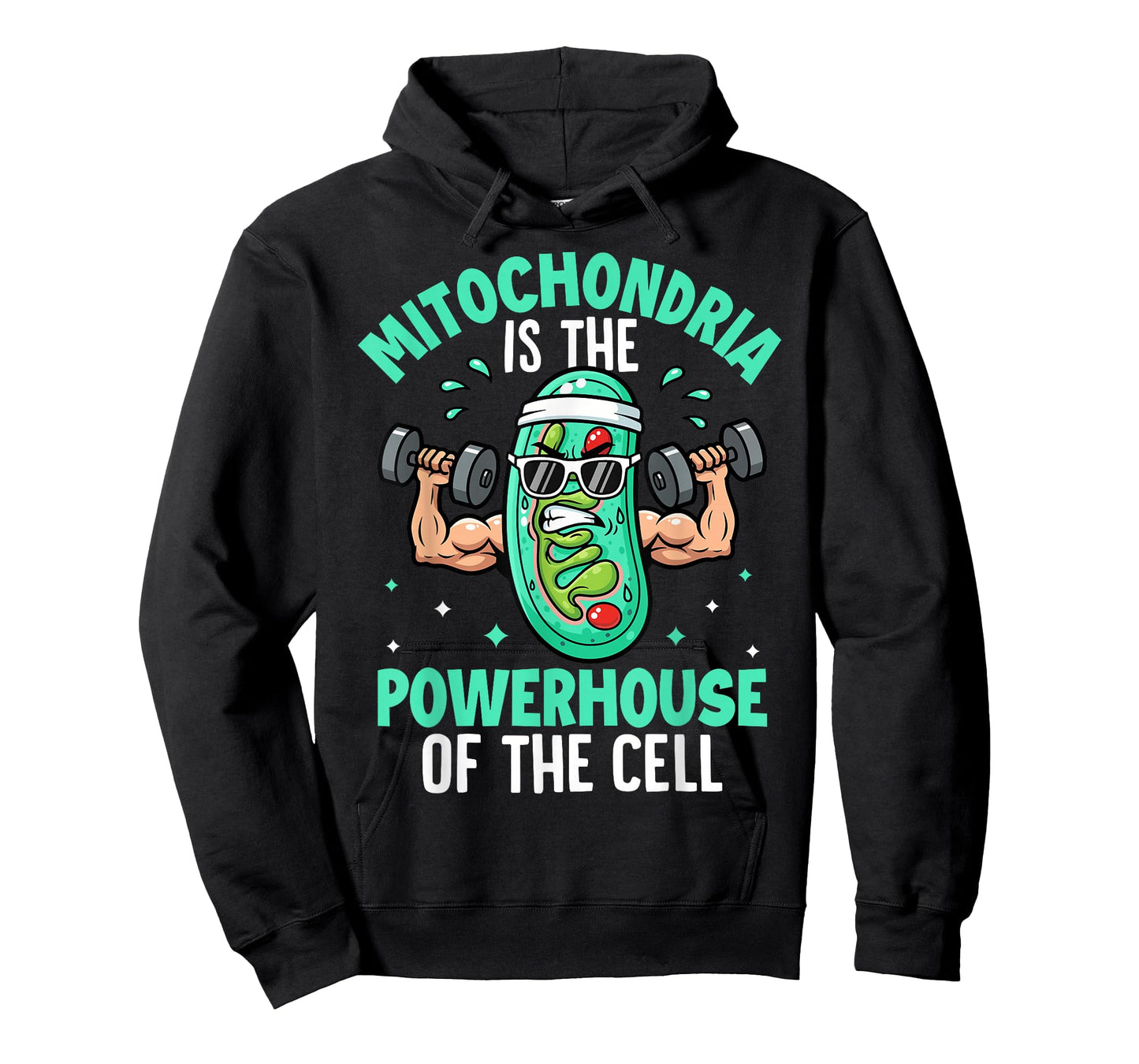 Mitochondria is The Powerhouse of The Cell Biologist Teacher T-Shirt