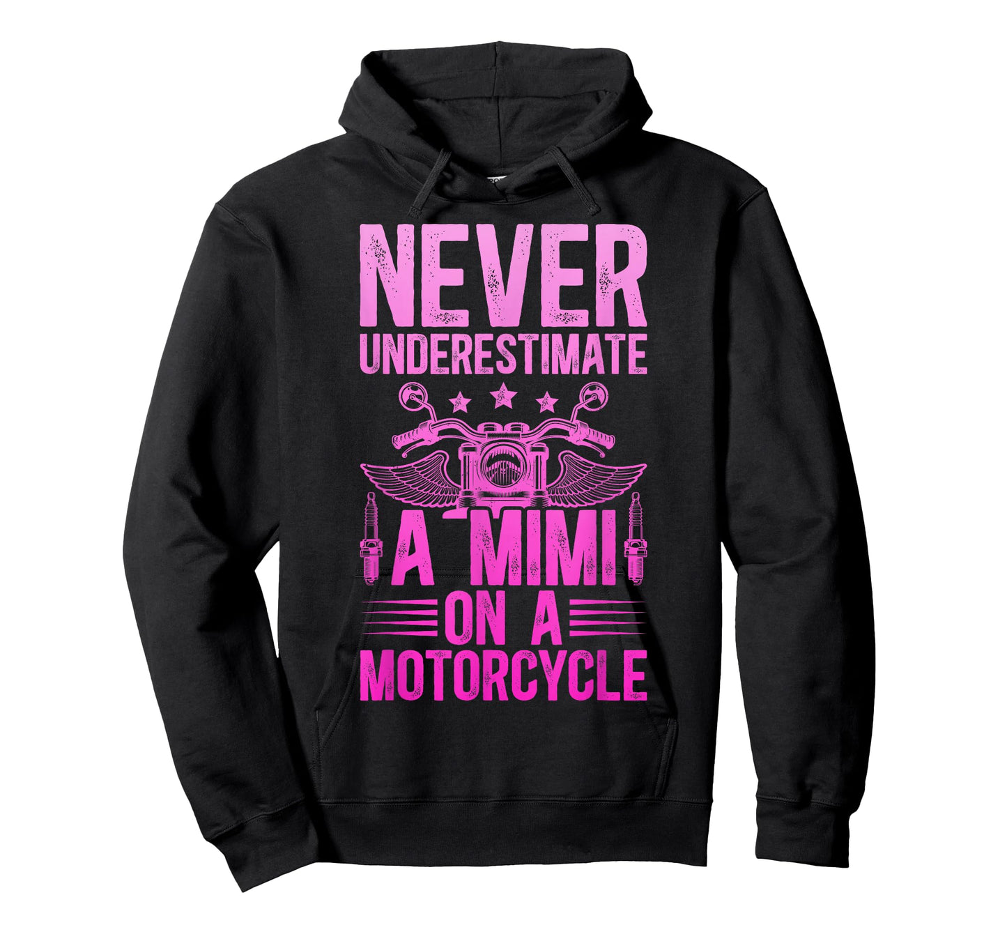 Mimi On A Motorcycle Rider Mimi Grandma Biker Mimi T-Shirt