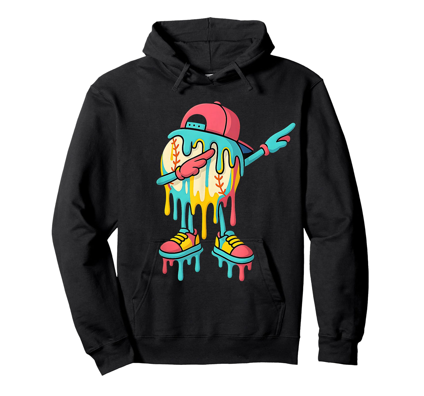 Baseball Lifestyle 101 Apparel Youth Baseball Drip Icecream T-Shirt