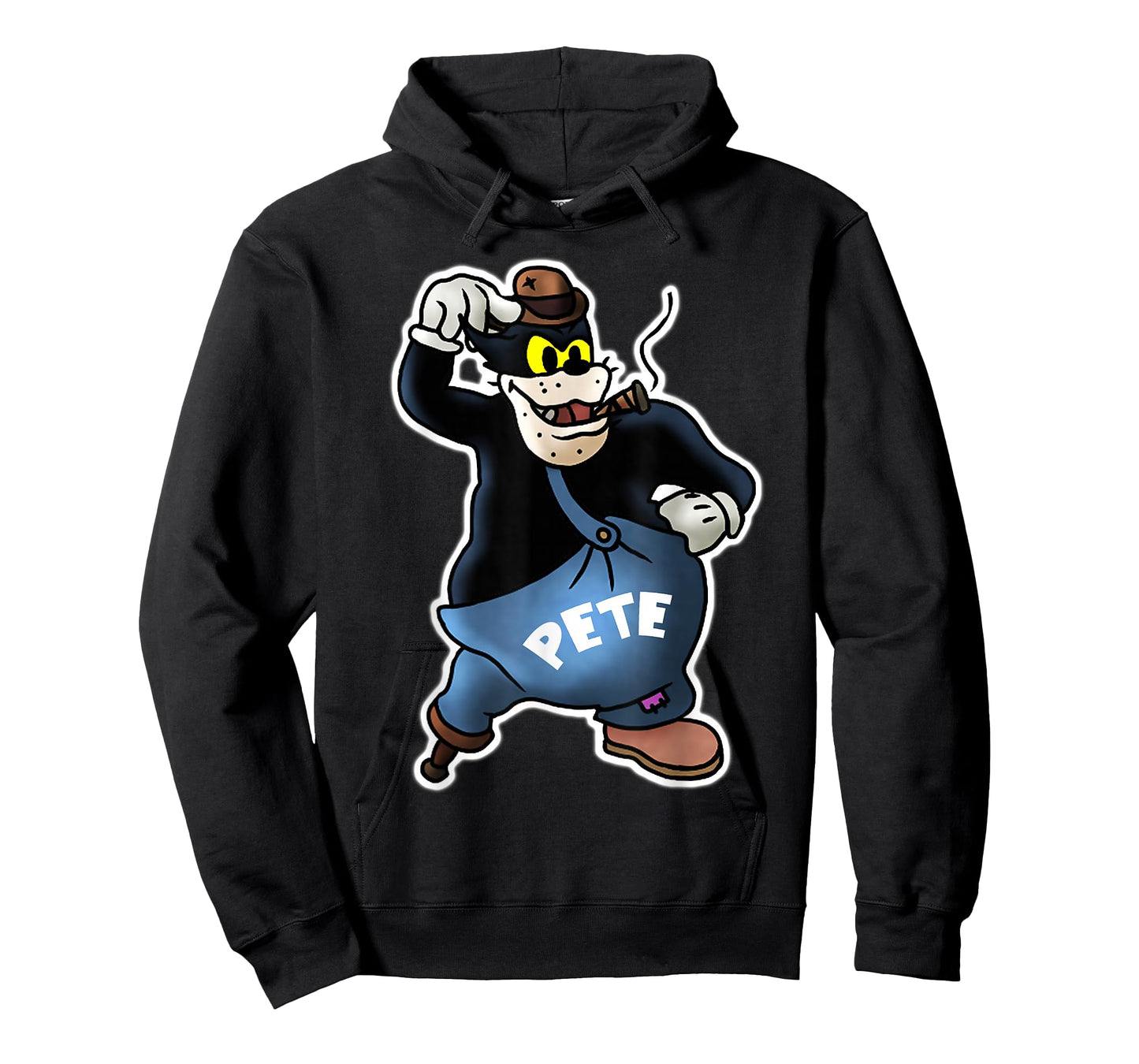 Peg Leg Pete Putrid Cartoon Vintage Villain T-Shirt