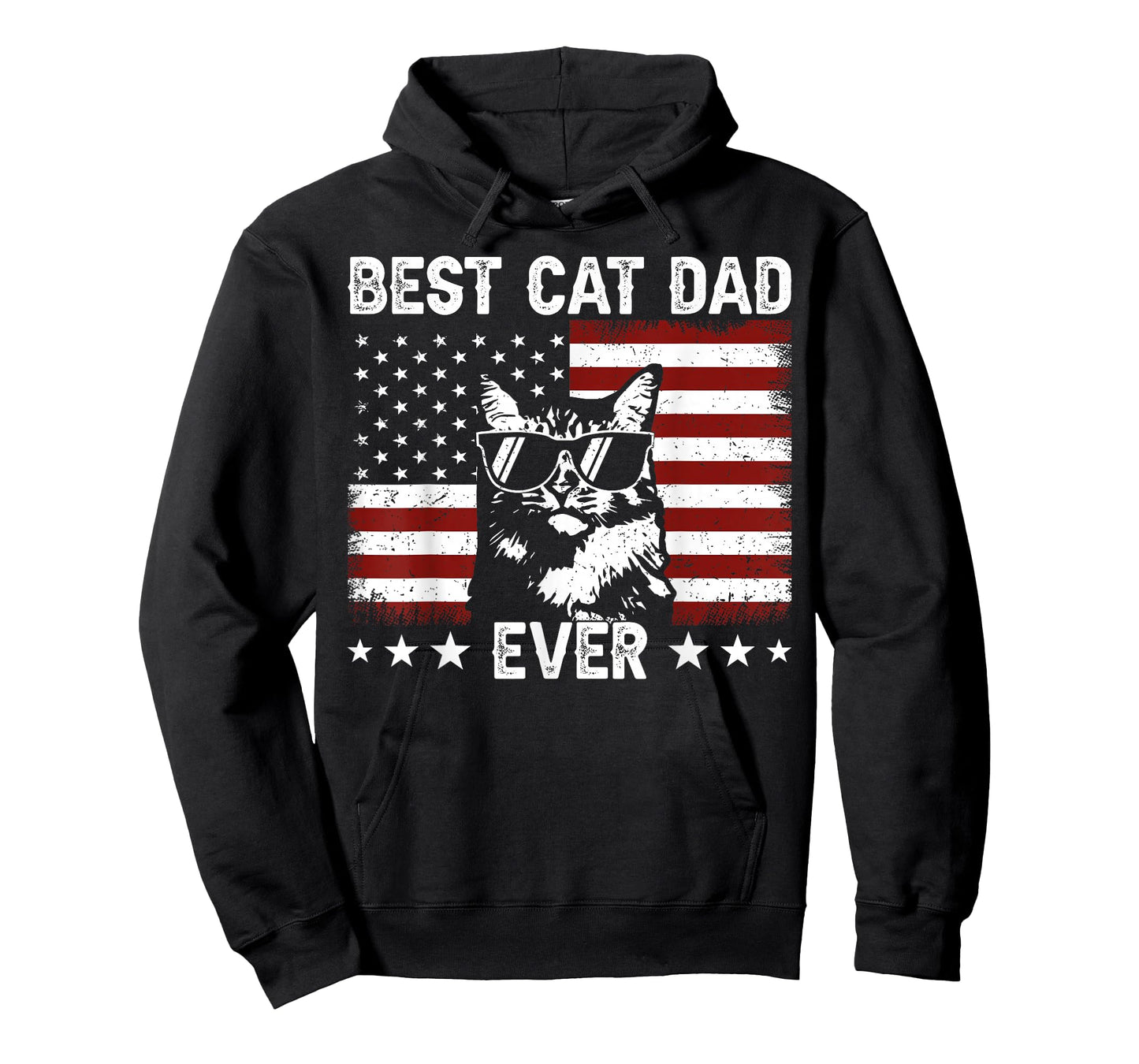 Best Cat Dad Ever Funny Cat Dad Lover Father's Day Cat Daddy T-Shirt