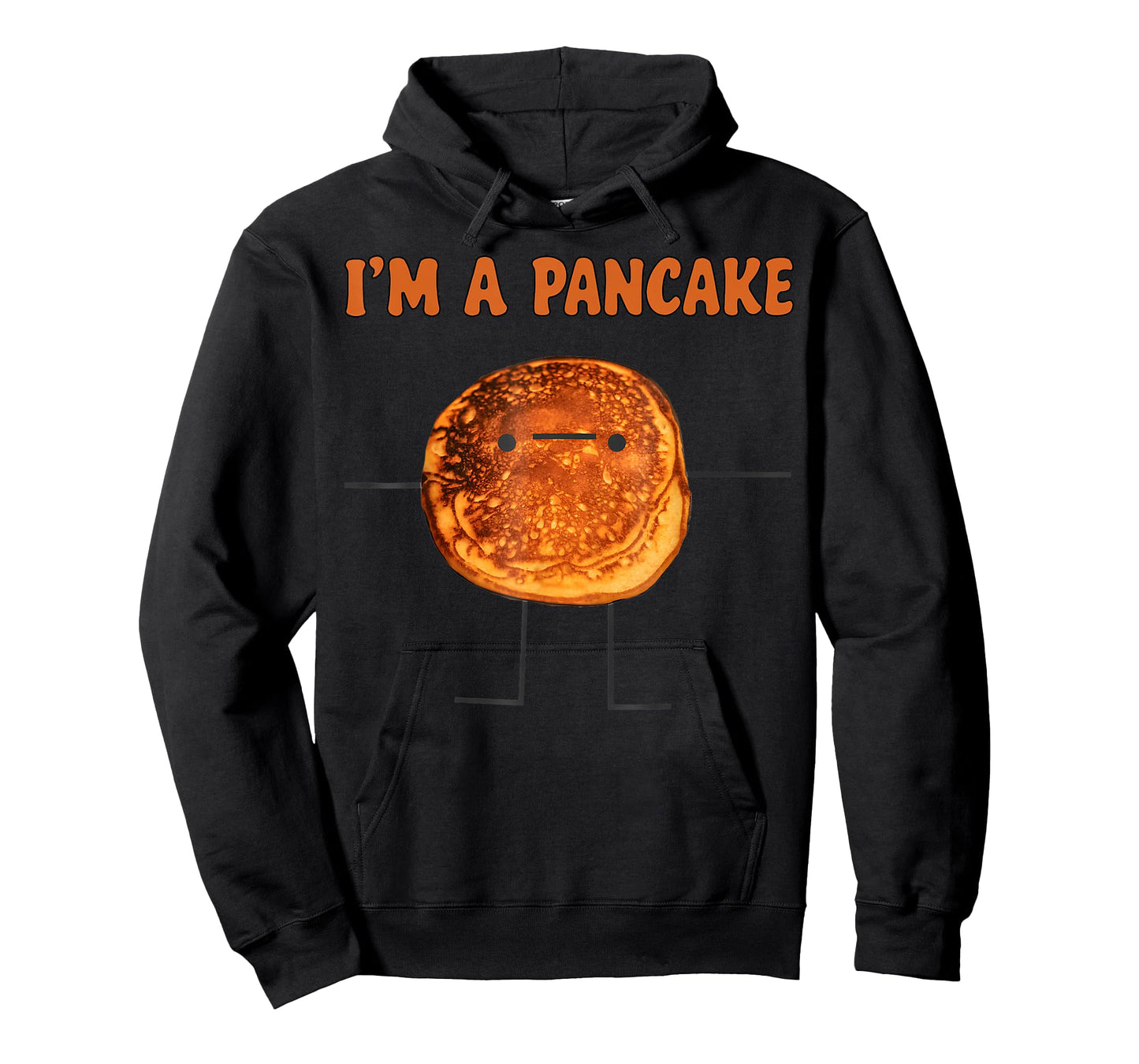 I’m A Pancake Funny Breakfast Meme Food Humor T-Shirt